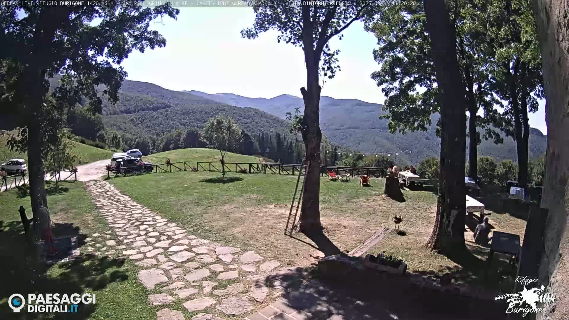 Garfagnana, Rifugio Burigone  Live Cam - Lucca, Tuscany, Italy