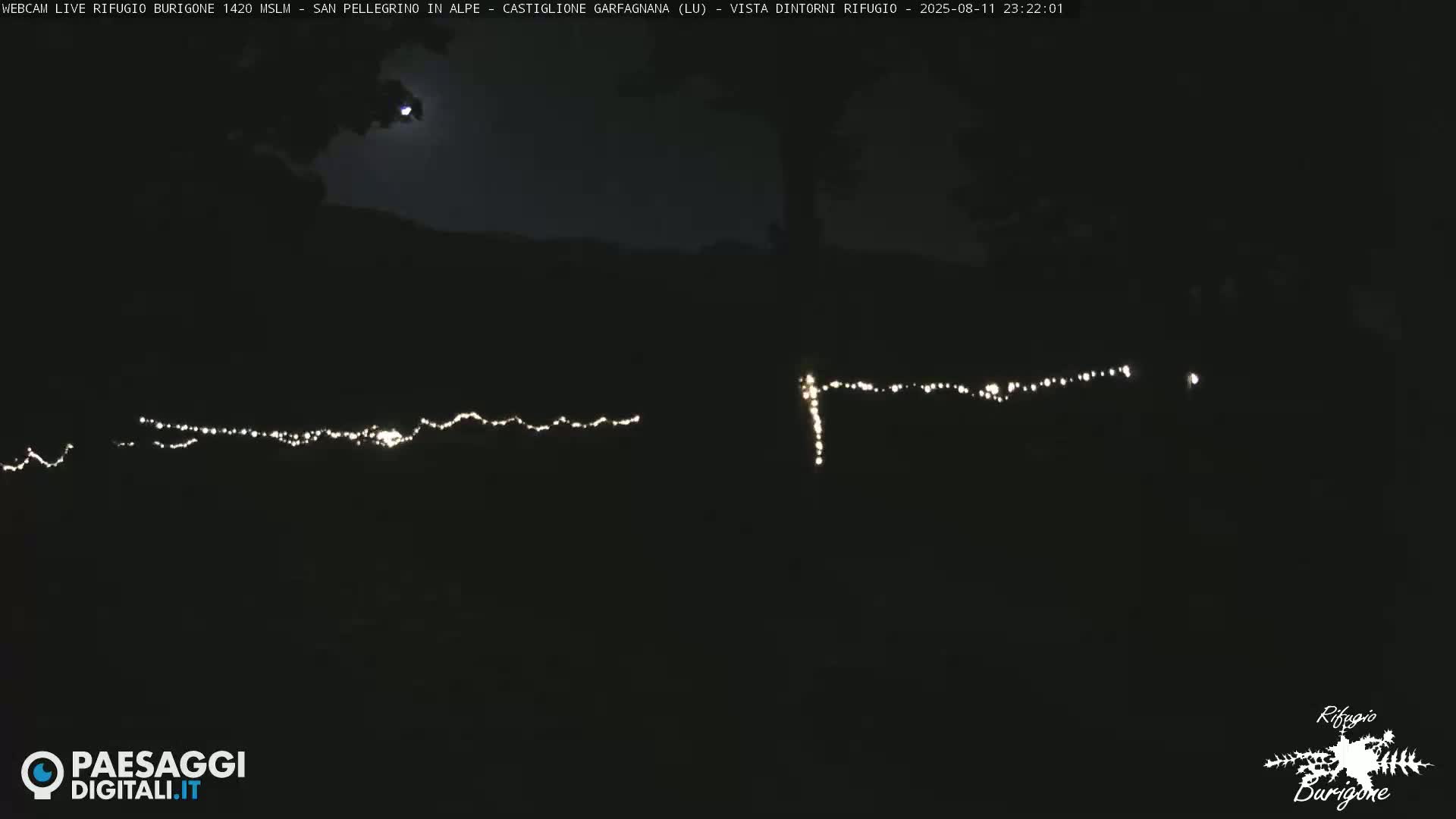 Garfagnana, Rifugio Burigone  Live Cam - Lucca, Tuscany, Italy