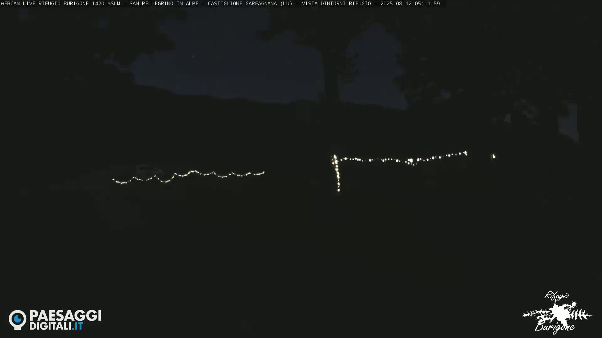Garfagnana, Rifugio Burigone  Live Cam - Lucca, Tuscany, Italy