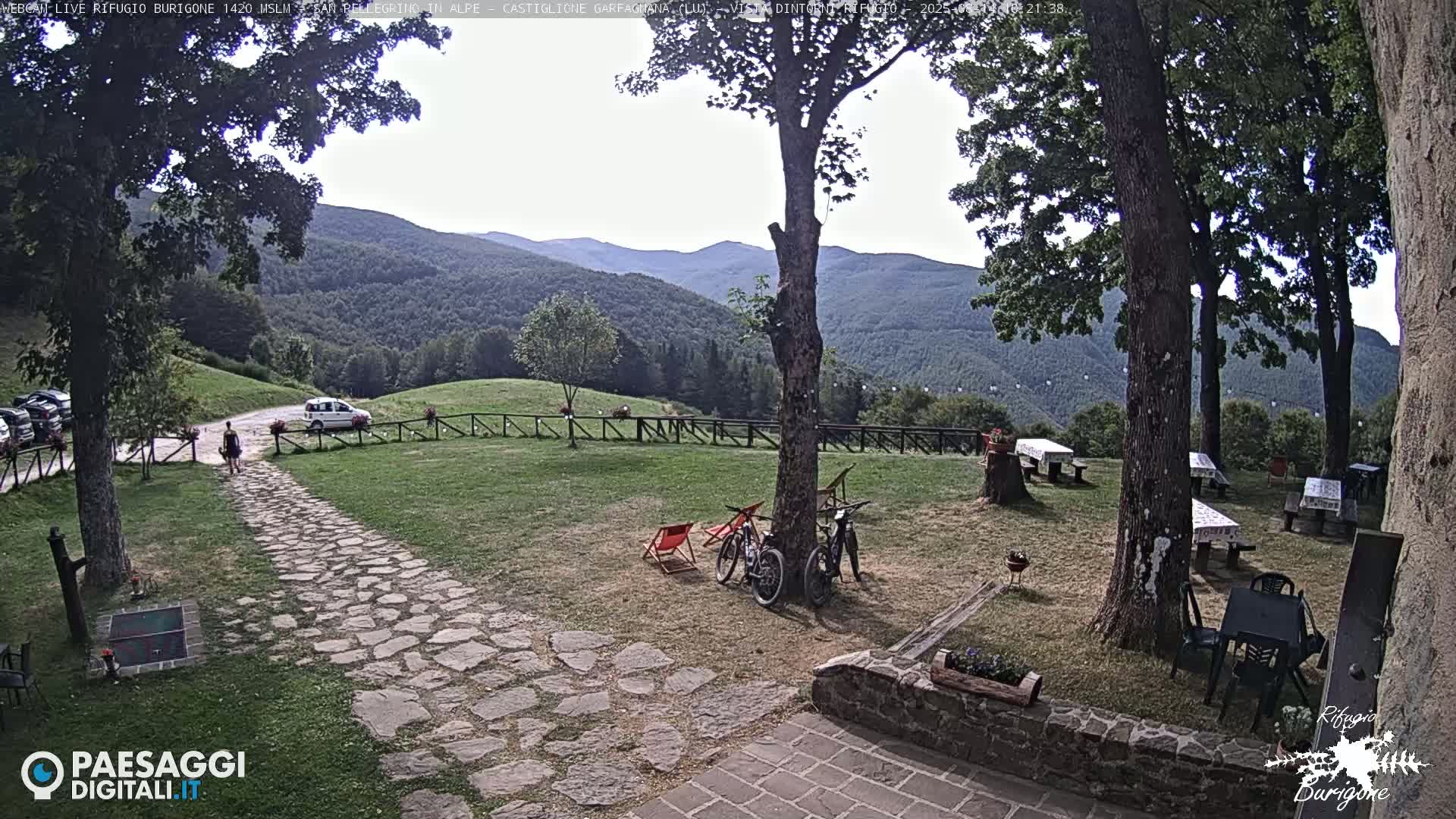 Garfagnana, Rifugio Burigone  Live Cam - Lucca, Tuscany, Italy