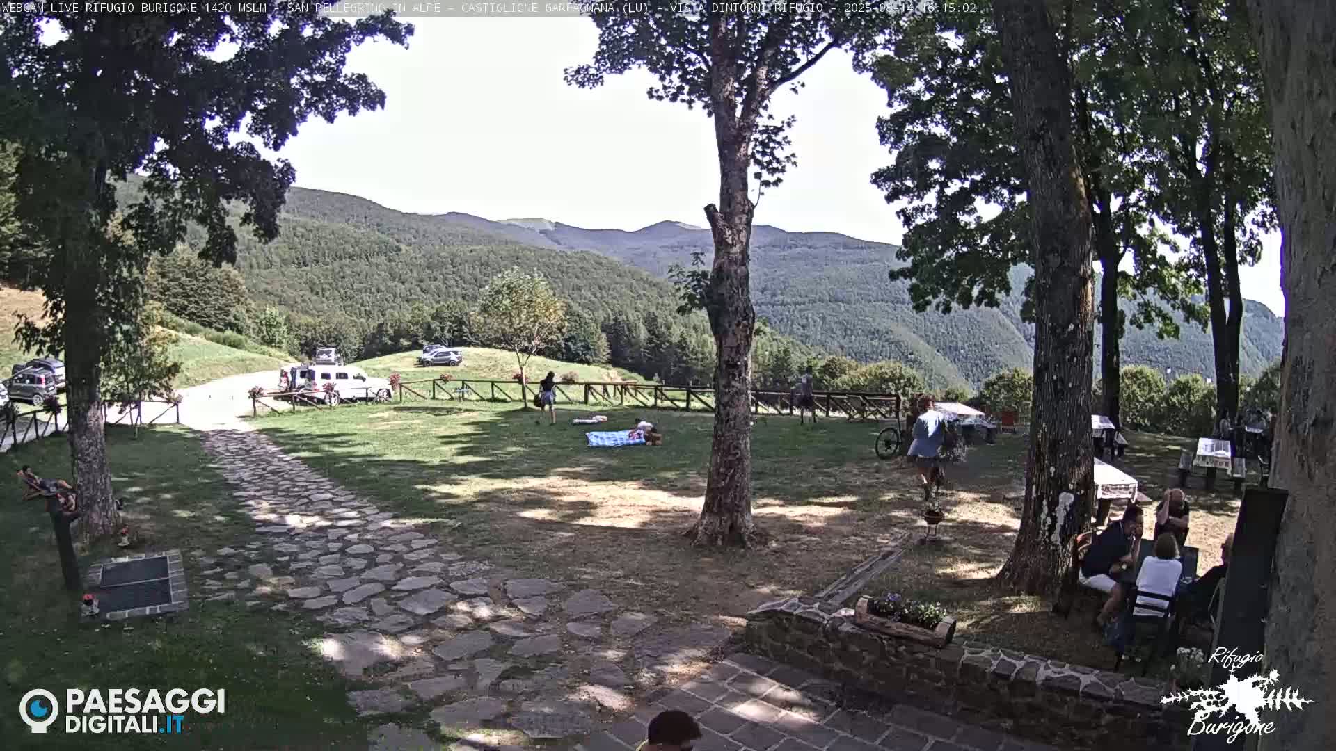 Garfagnana, Rifugio Burigone  Live Cam - Lucca, Tuscany, Italy