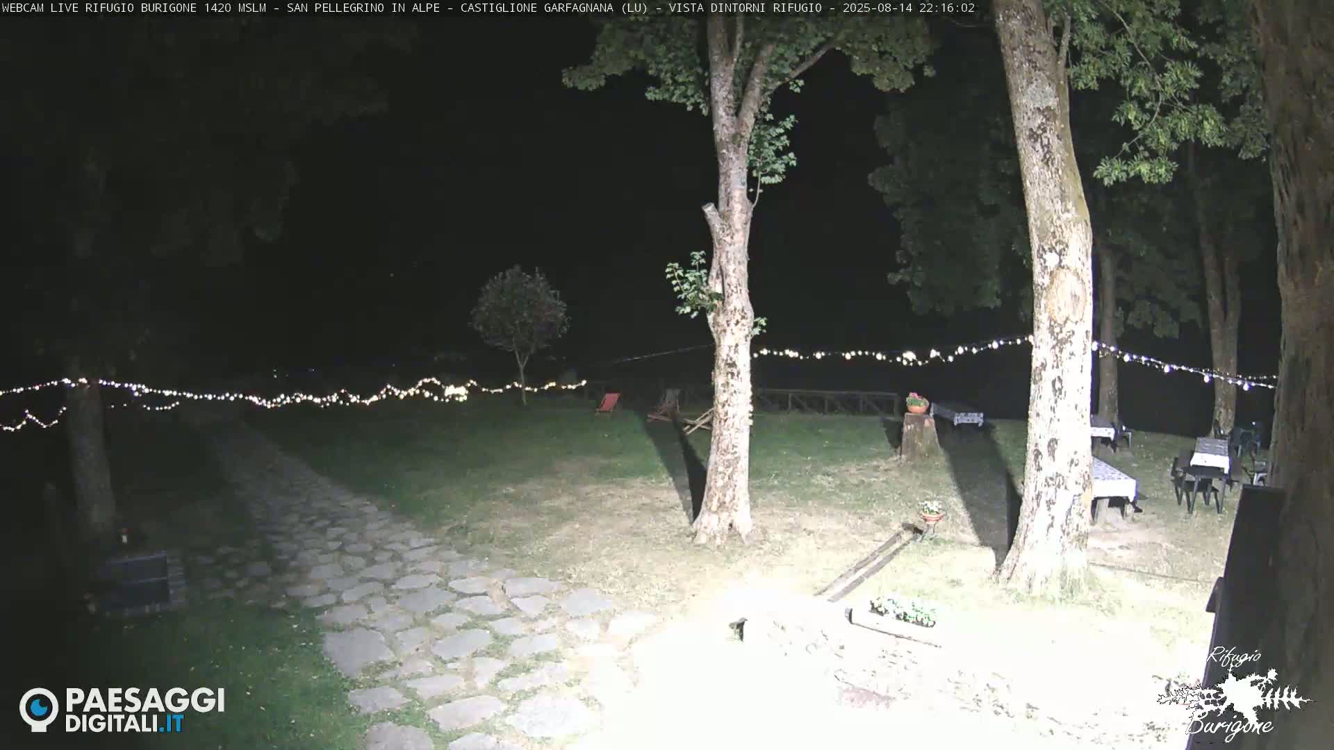 Garfagnana, Rifugio Burigone  Live Cam - Lucca, Tuscany, Italy