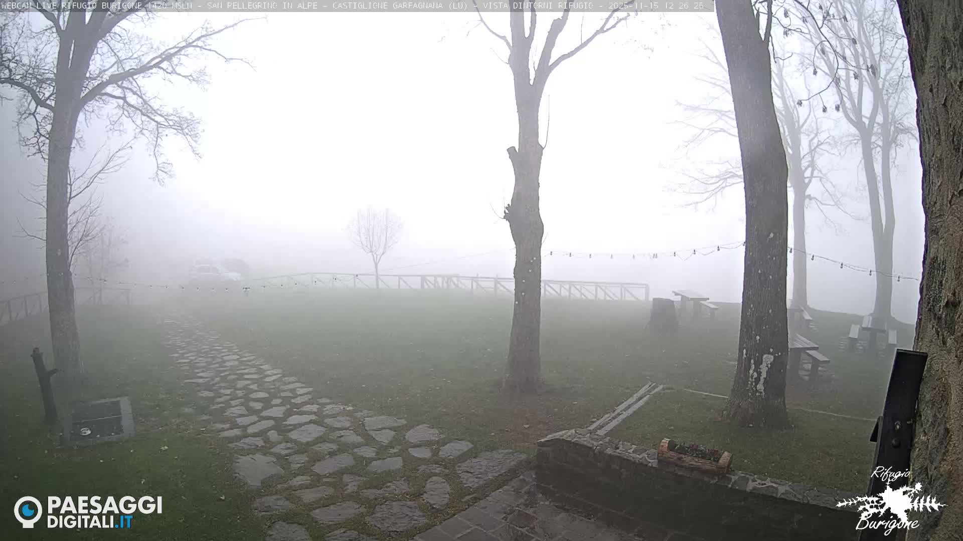 Garfagnana, Rifugio Burigone  Live Cam - Lucca, Tuscany, Italy