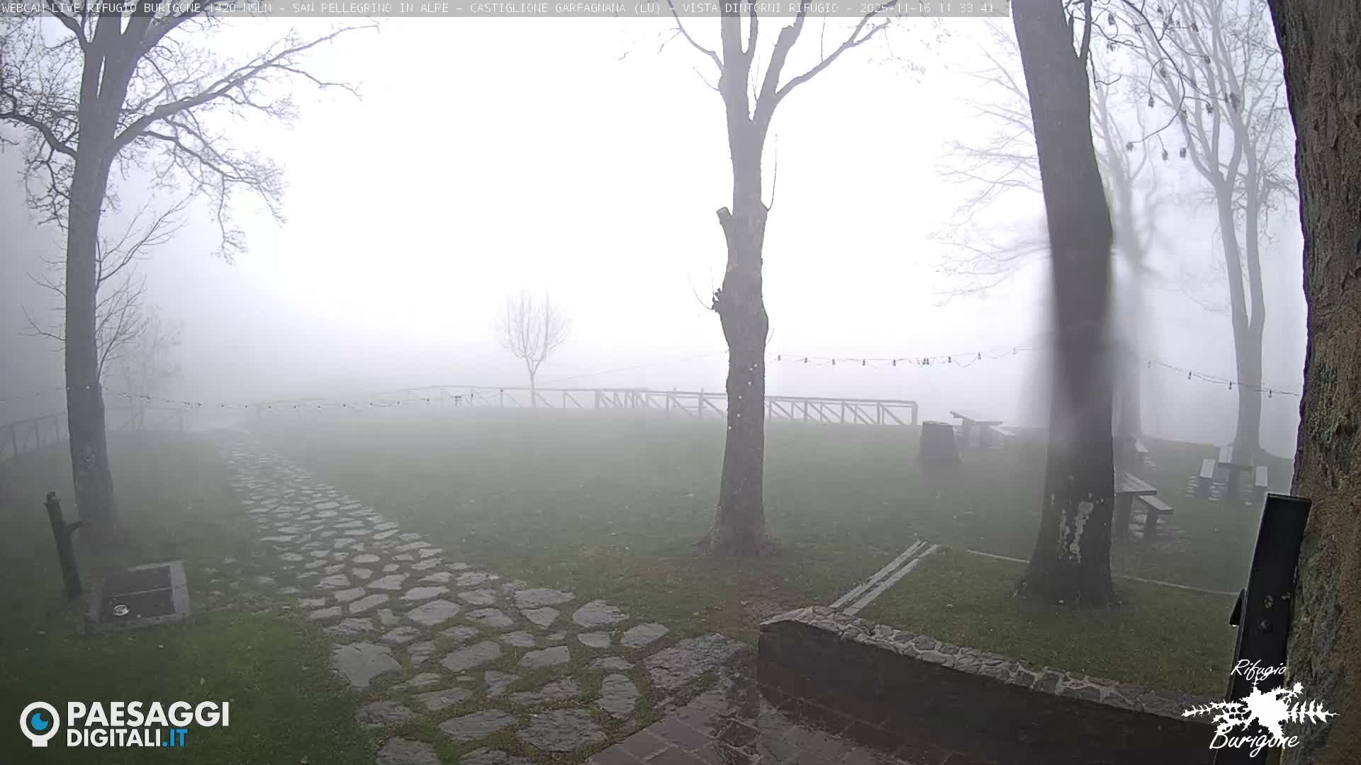 Garfagnana, Rifugio Burigone  Live Cam - Lucca, Tuscany, Italy