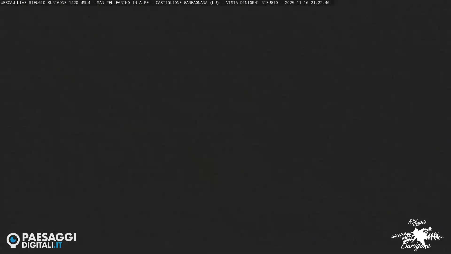 Garfagnana, Rifugio Burigone  Live Cam - Lucca, Tuscany, Italy