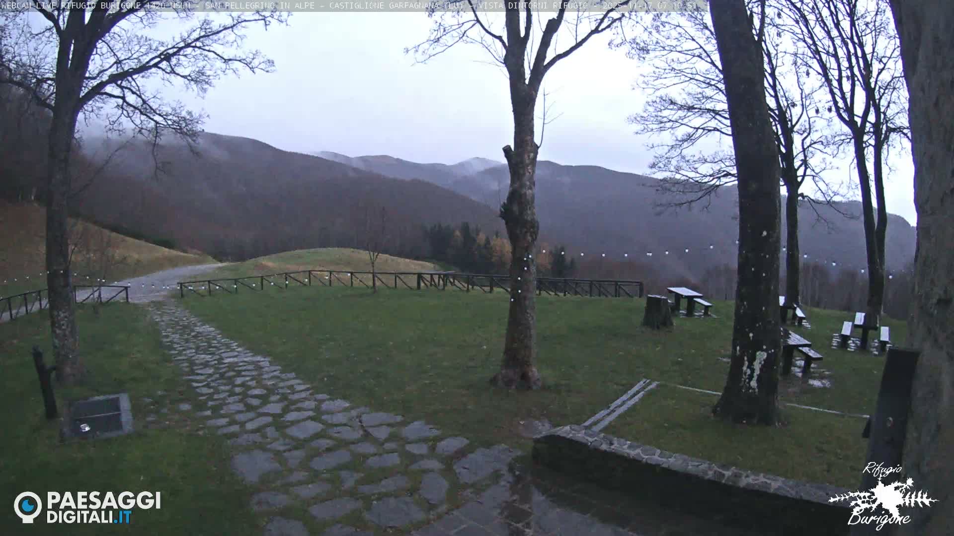 Garfagnana, Rifugio Burigone  Live Cam - Lucca, Tuscany, Italy
