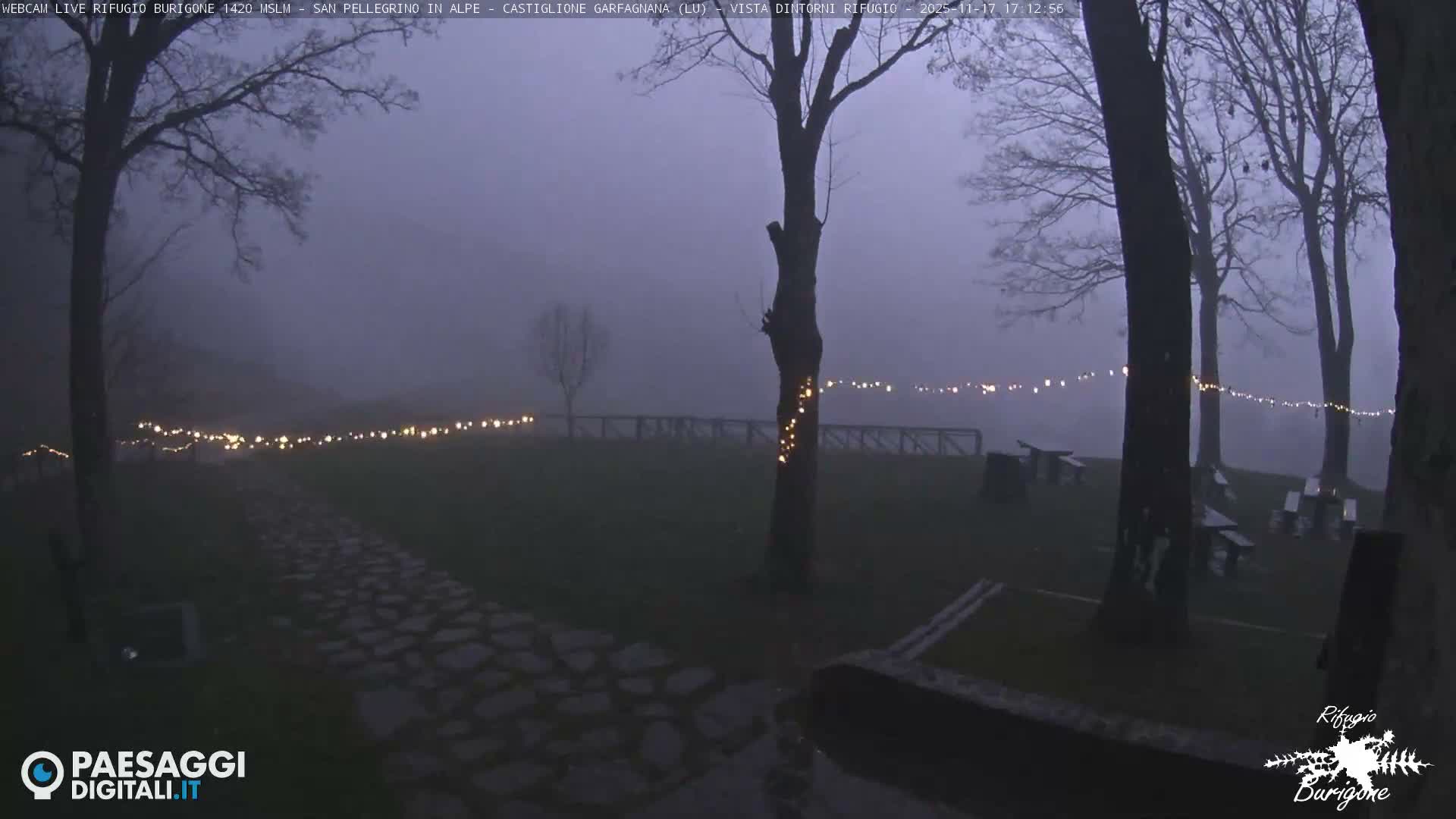 Garfagnana, Rifugio Burigone  Live Cam - Lucca, Tuscany, Italy