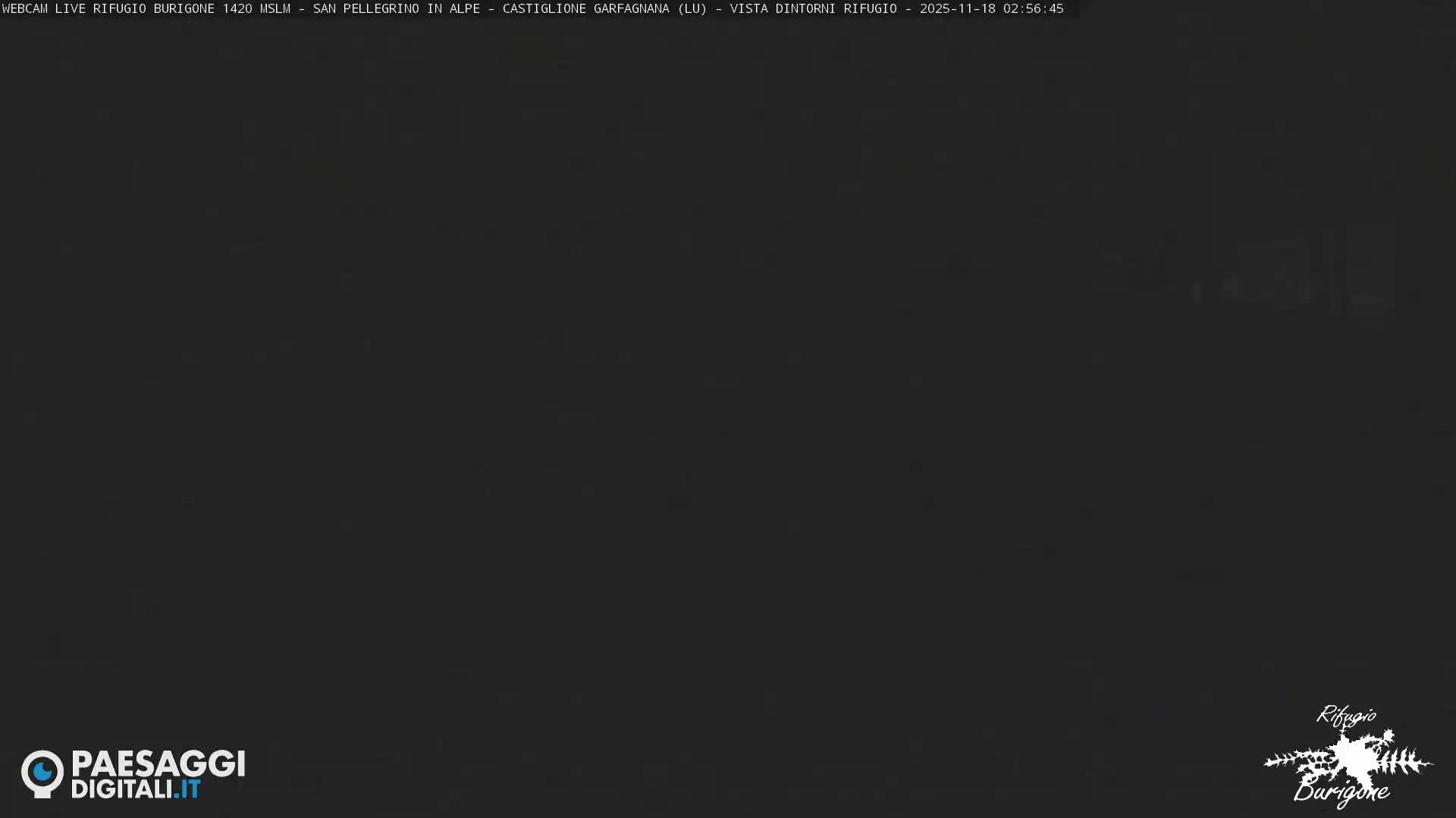 Garfagnana, Rifugio Burigone  Live Cam - Lucca, Tuscany, Italy