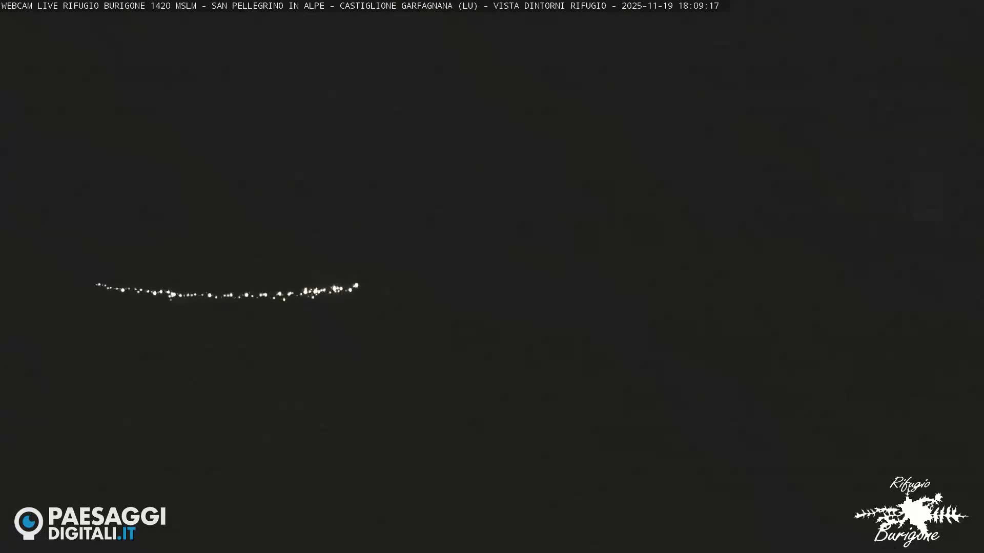 Garfagnana, Rifugio Burigone  Live Cam - Lucca, Tuscany, Italy