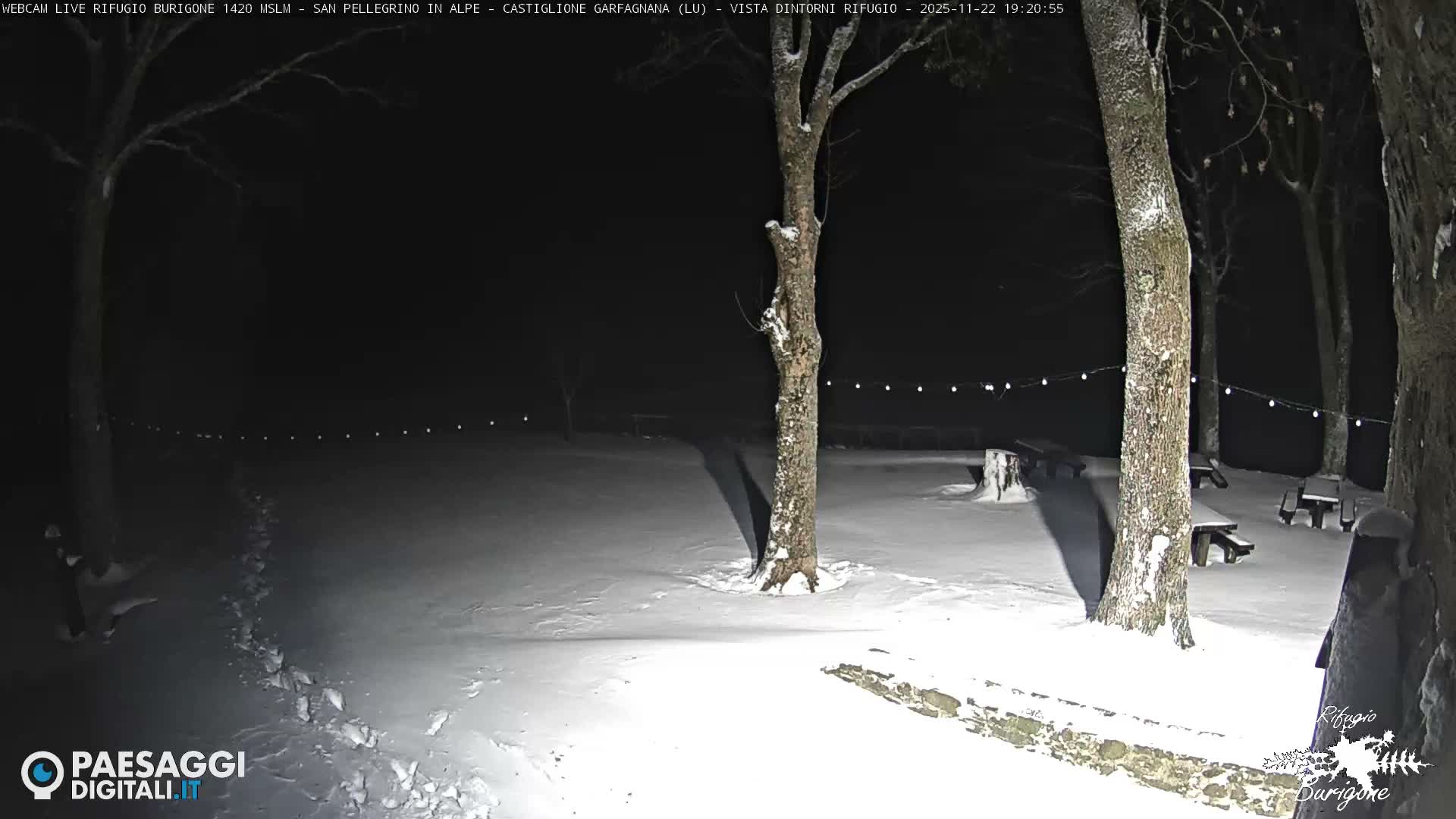 Garfagnana, Rifugio Burigone  Live Cam - Lucca, Tuscany, Italy