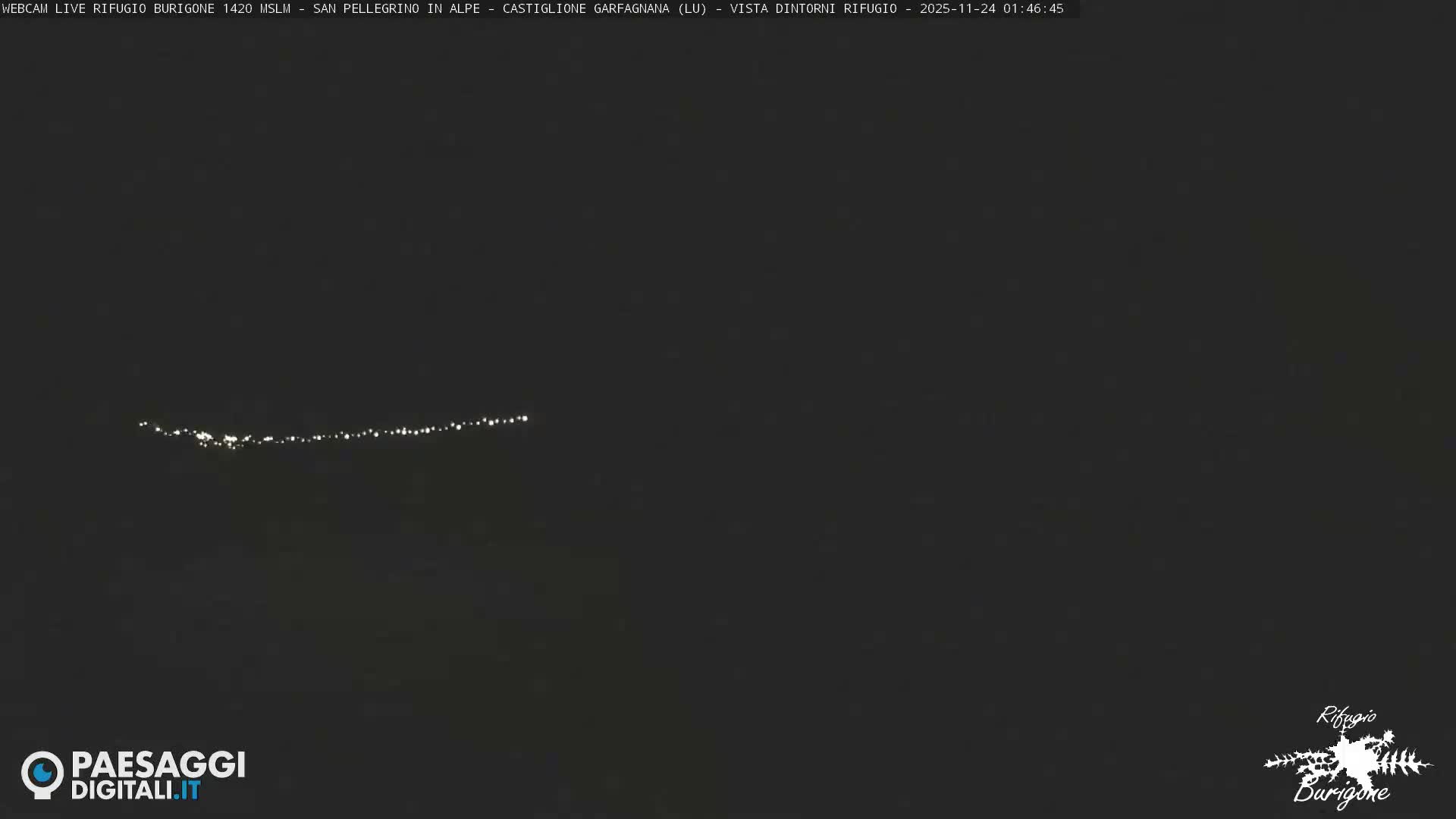 Garfagnana, Rifugio Burigone  Live Cam - Lucca, Tuscany, Italy