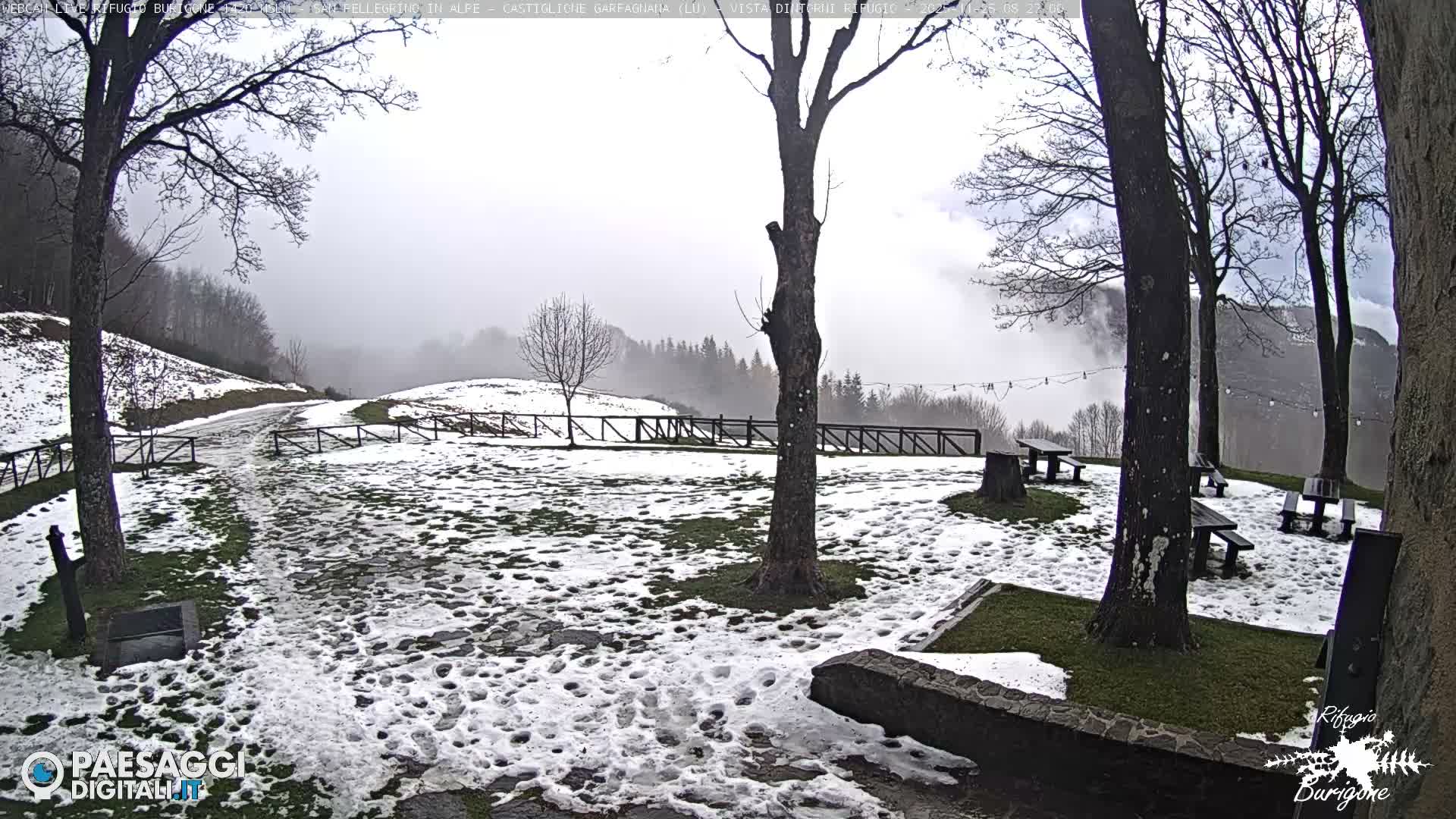 Garfagnana, Rifugio Burigone  Live Cam - Lucca, Tuscany, Italy