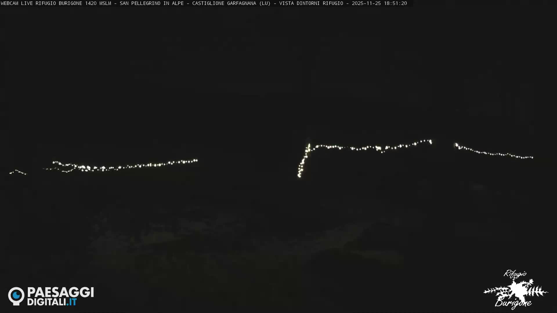 Garfagnana, Rifugio Burigone  Live Cam - Lucca, Tuscany, Italy