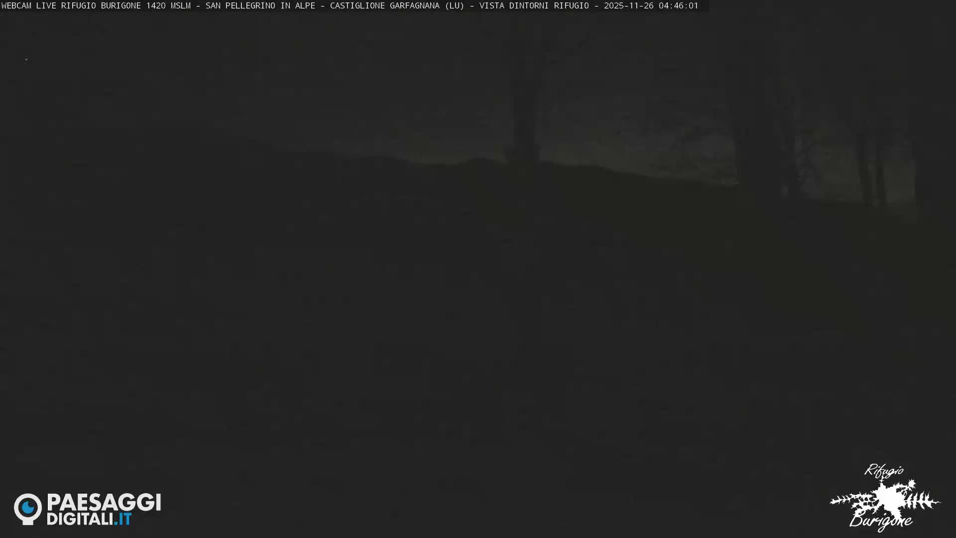 Garfagnana, Rifugio Burigone  Live Cam - Lucca, Tuscany, Italy