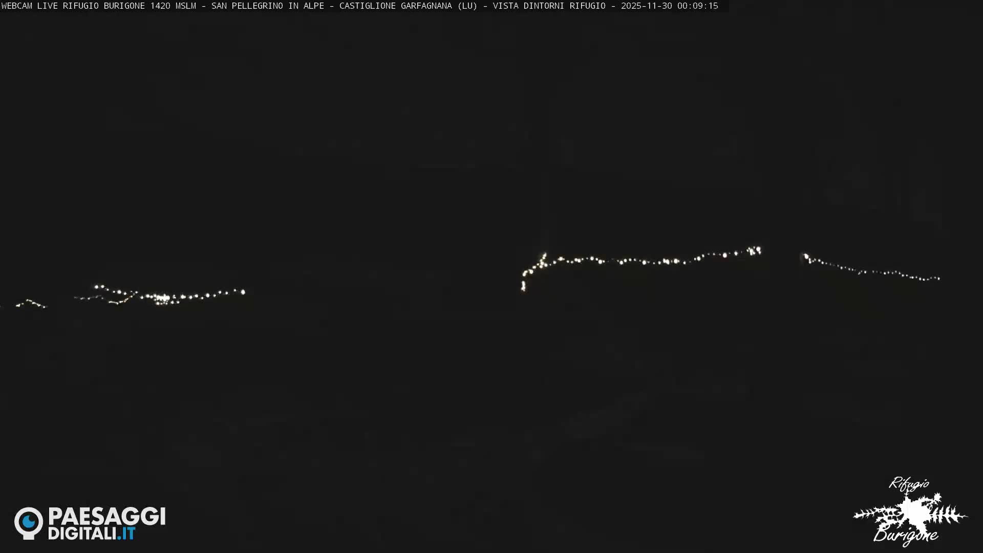 Garfagnana, Rifugio Burigone  Live Cam - Lucca, Tuscany, Italy