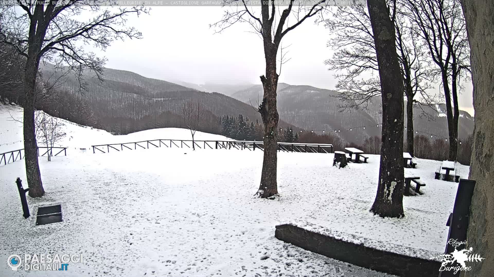 Garfagnana, Rifugio Burigone  Live Cam - Lucca, Tuscany, Italy