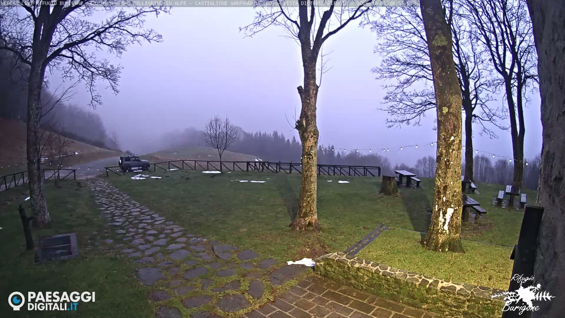 Garfagnana, Rifugio Burigone  Live Cam - Lucca, Tuscany, Italy