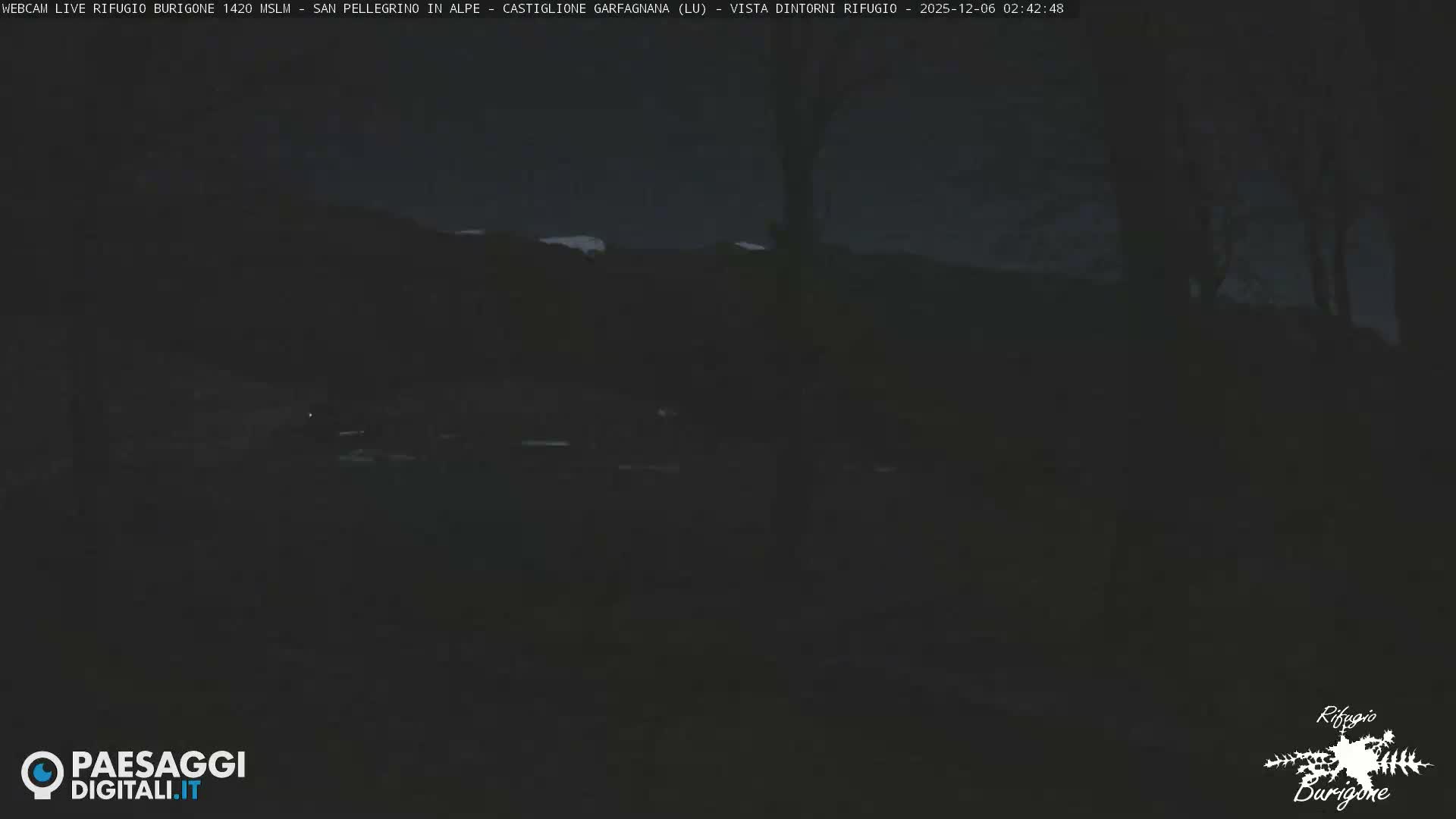 Garfagnana, Rifugio Burigone  Live Cam - Lucca, Tuscany, Italy