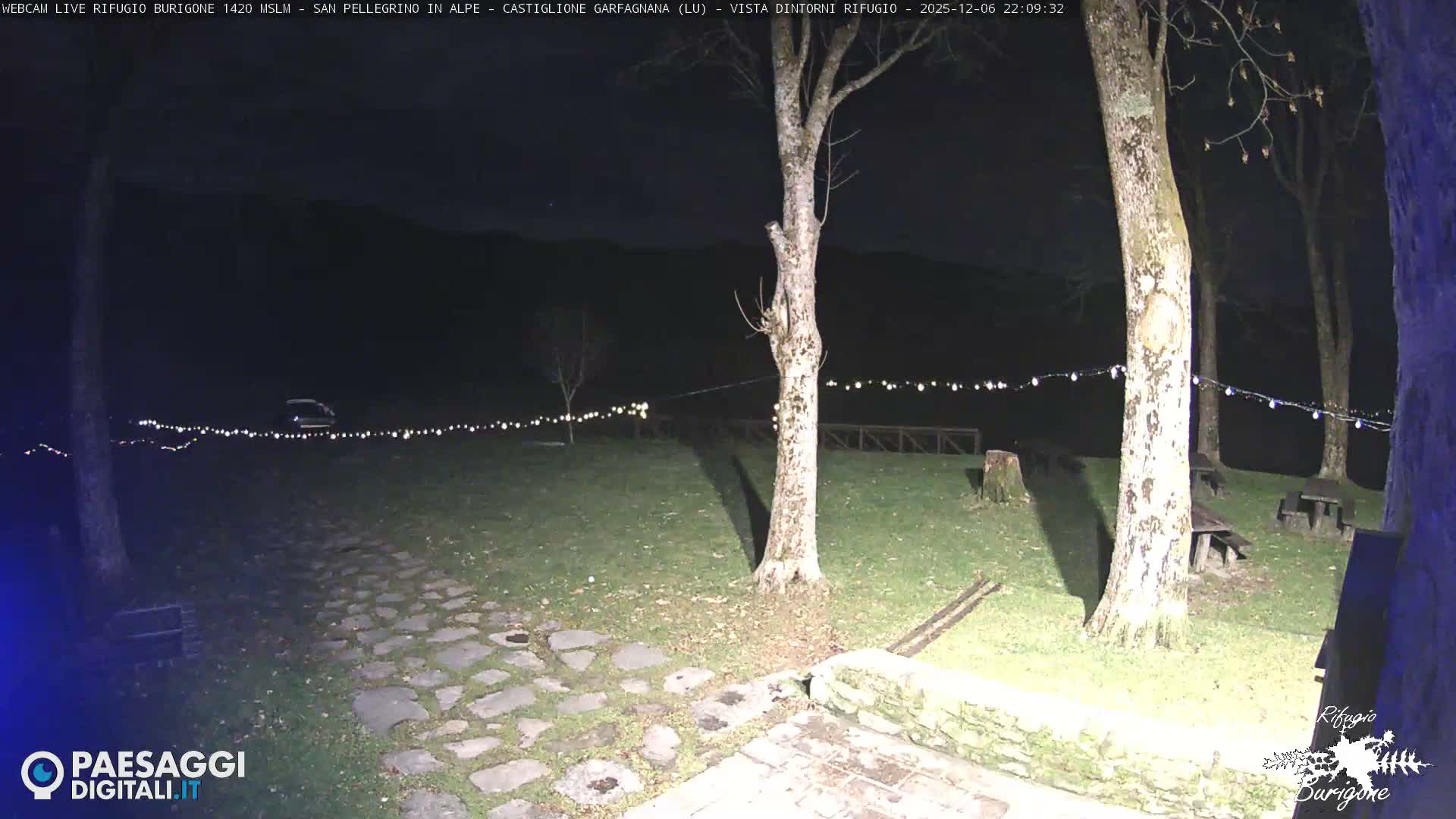 Garfagnana, Rifugio Burigone  Live Cam - Lucca, Tuscany, Italy