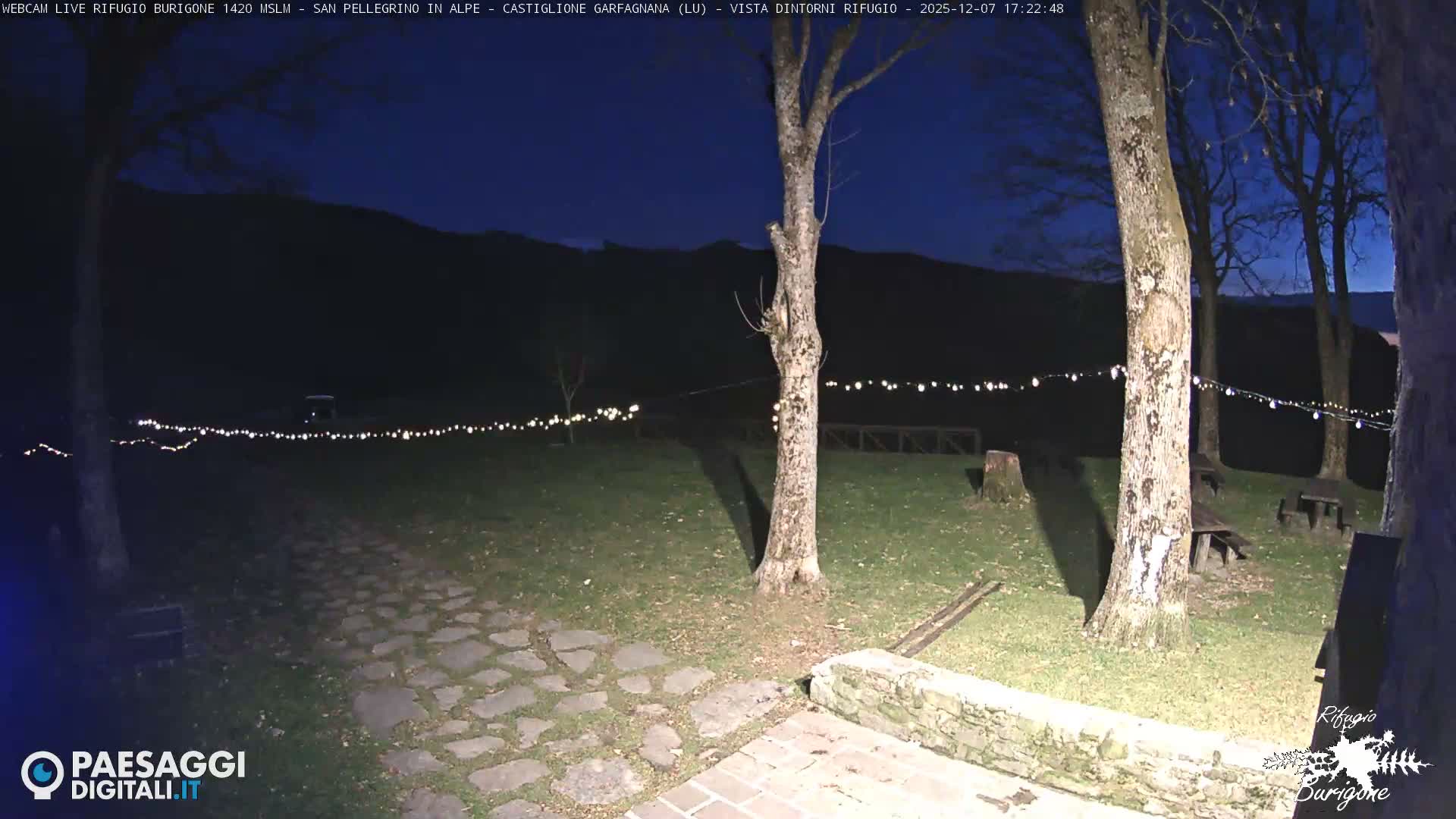 Garfagnana, Rifugio Burigone  Live Cam - Lucca, Tuscany, Italy