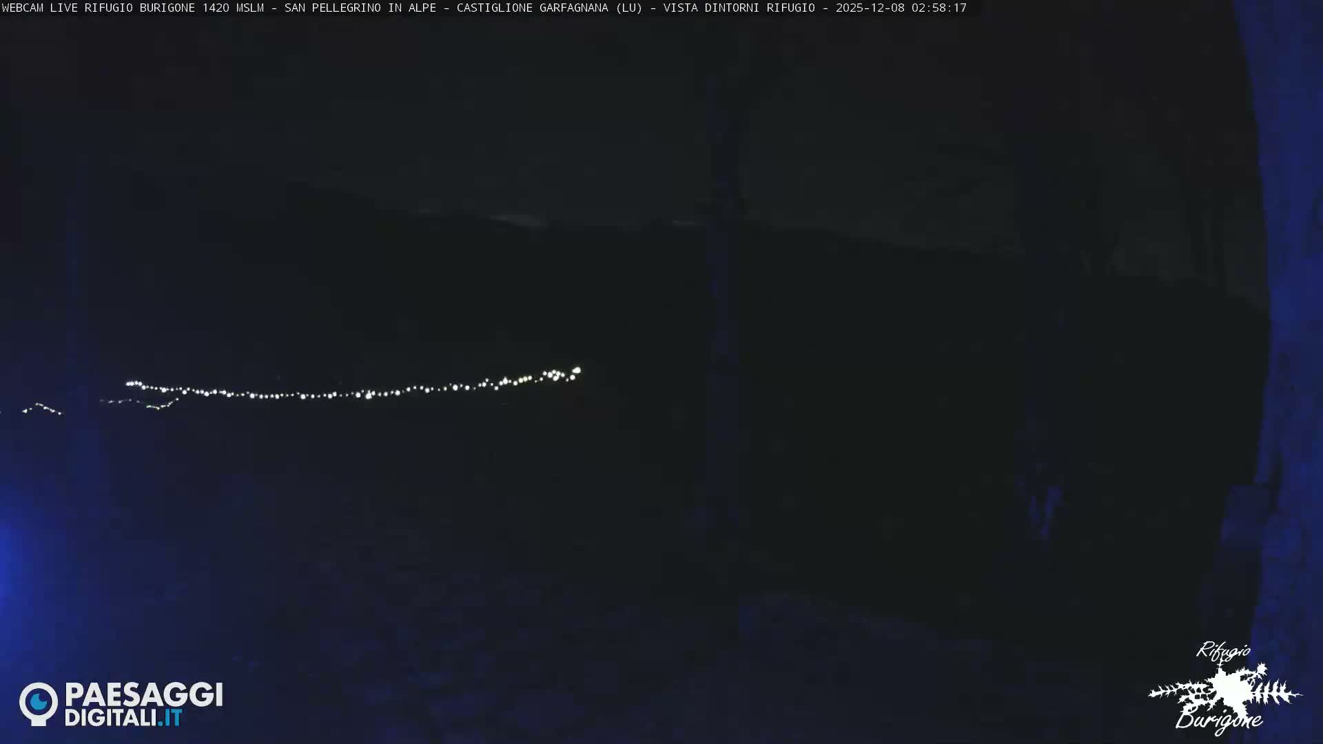 Garfagnana, Rifugio Burigone  Live Cam - Lucca, Tuscany, Italy