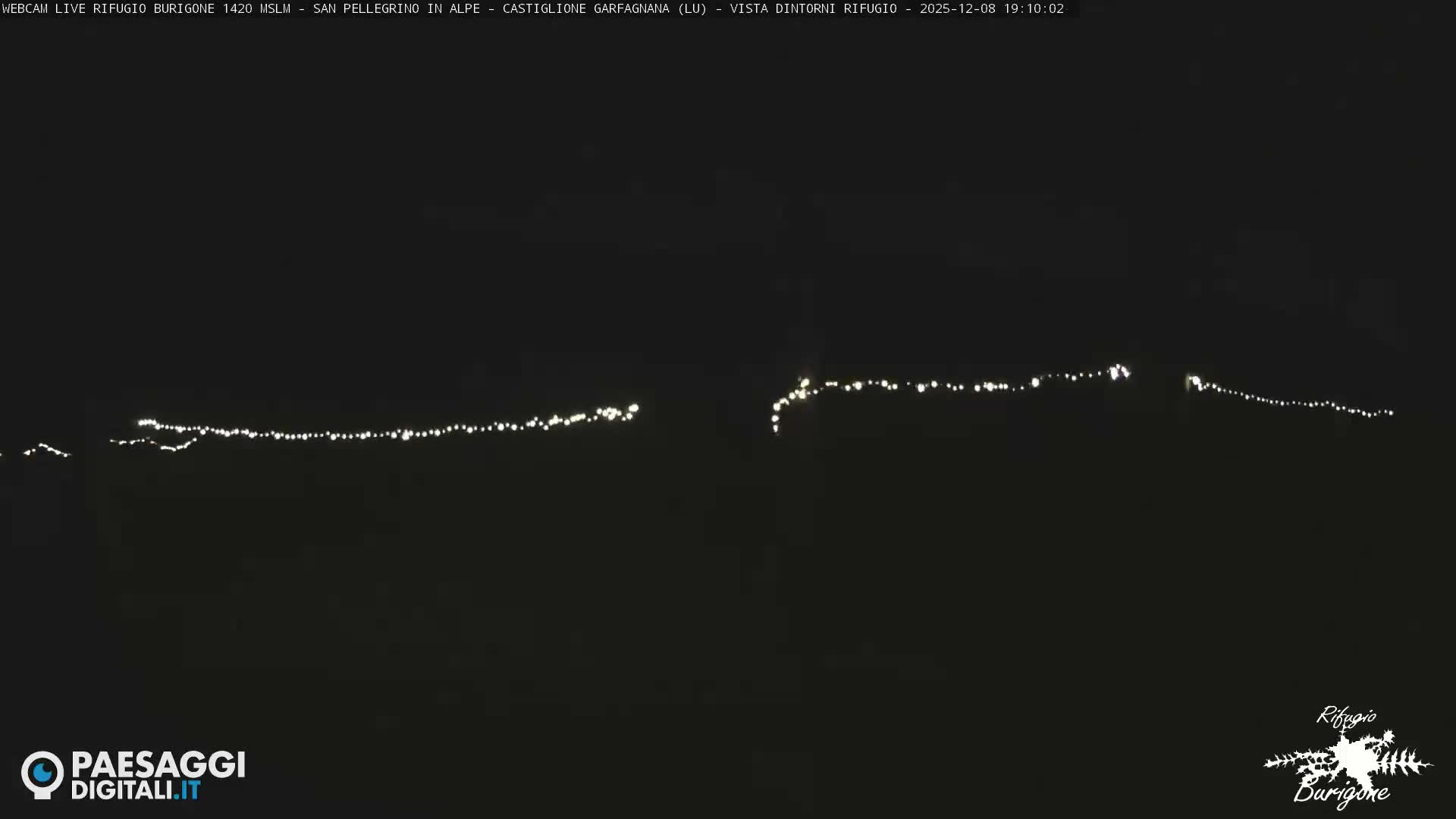 Garfagnana, Rifugio Burigone  Live Cam - Lucca, Tuscany, Italy