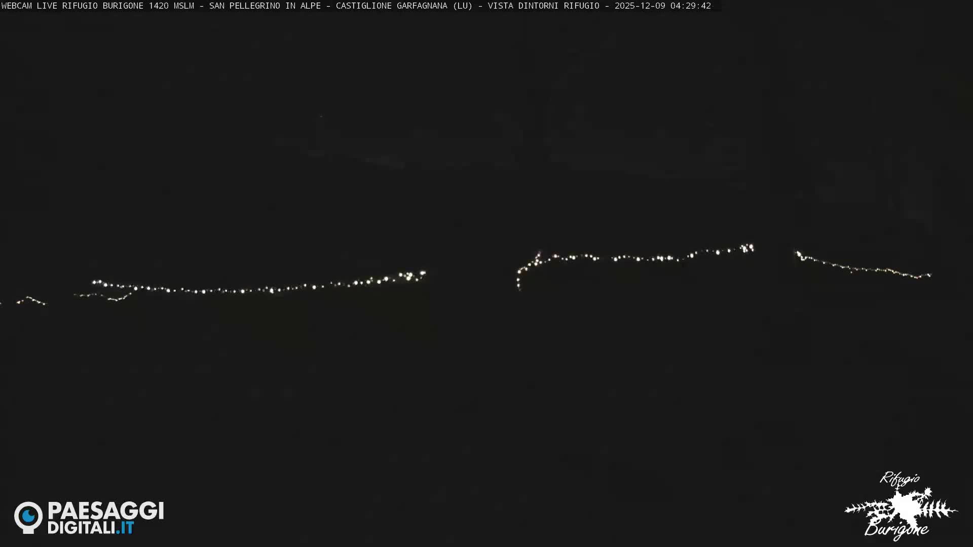 Garfagnana, Rifugio Burigone  Live Cam - Lucca, Tuscany, Italy