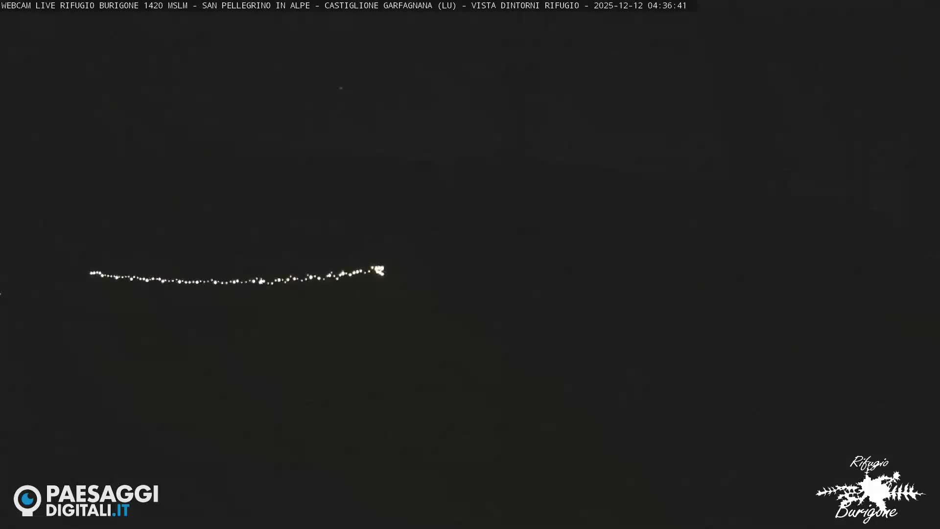 Garfagnana, Rifugio Burigone  Live Cam - Lucca, Tuscany, Italy