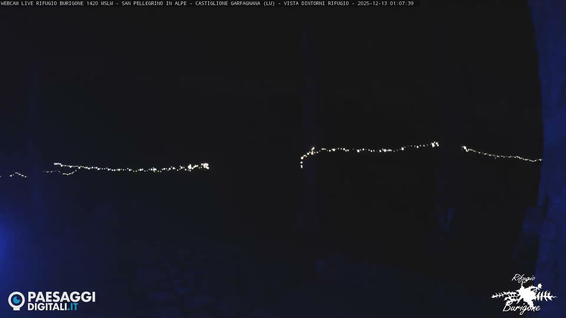 Garfagnana, Rifugio Burigone  Live Cam - Lucca, Tuscany, Italy