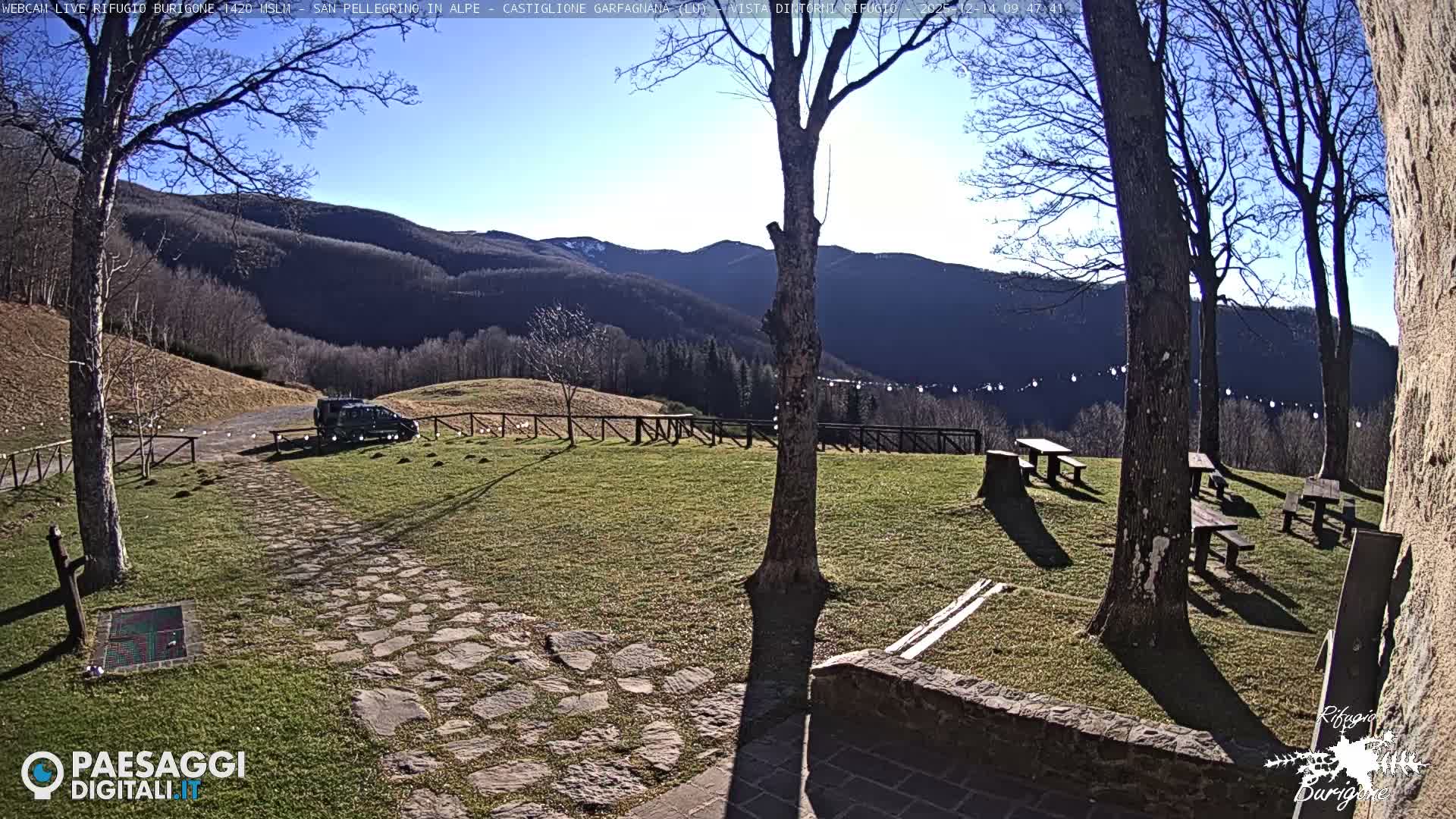Garfagnana, Rifugio Burigone  Live Cam - Lucca, Tuscany, Italy