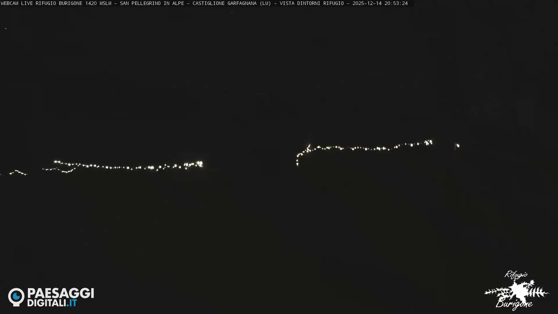 Garfagnana, Rifugio Burigone  Live Cam - Lucca, Tuscany, Italy