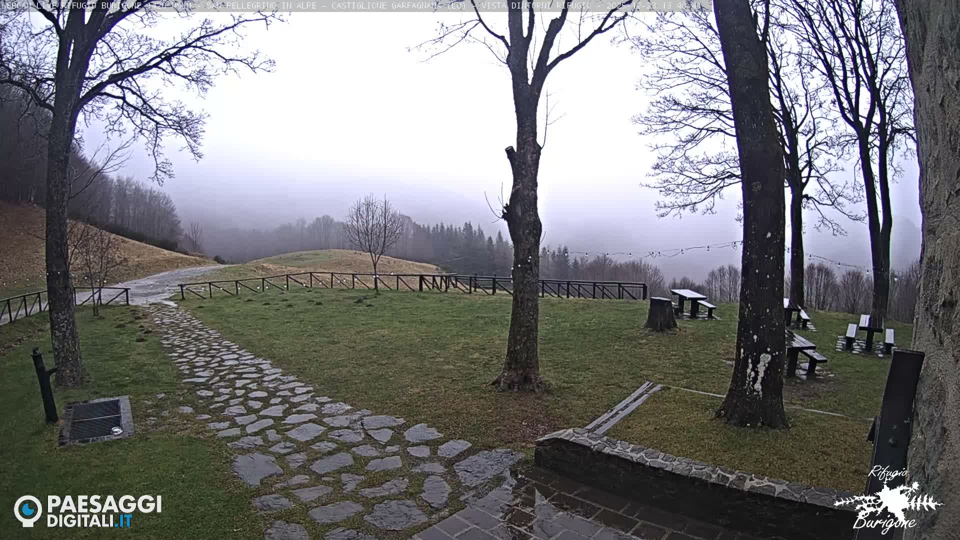Garfagnana, Rifugio Burigone  Live Cam - Lucca, Tuscany, Italy