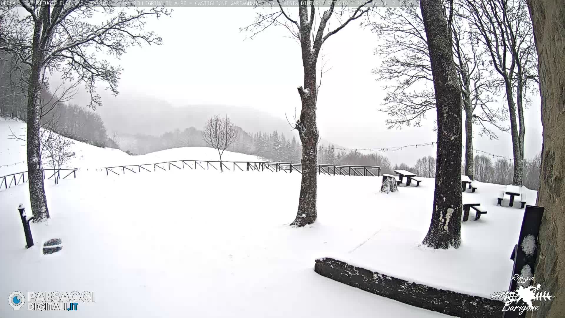 Garfagnana, Rifugio Burigone  Live Cam - Lucca, Tuscany, Italy