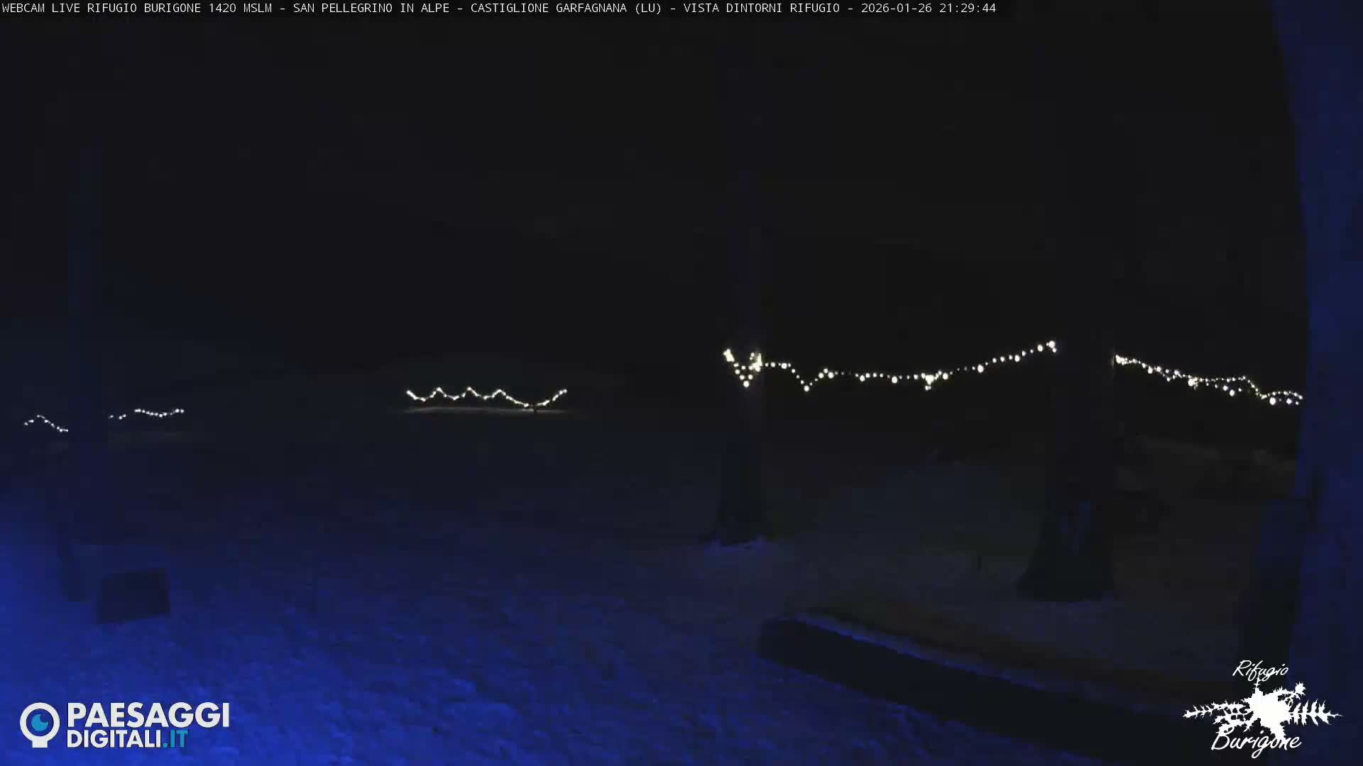 Garfagnana, Rifugio Burigone  Live Cam - Lucca, Tuscany, Italy