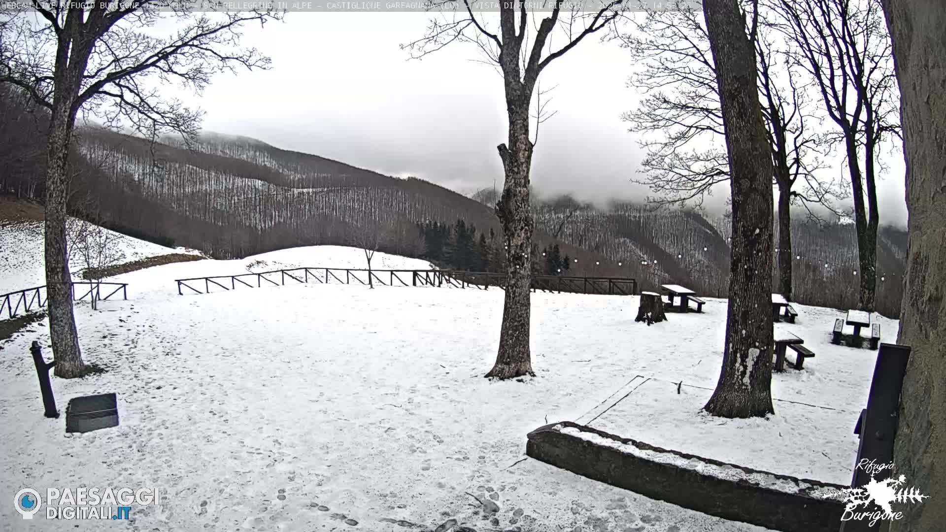 Garfagnana, Rifugio Burigone  Live Cam - Lucca, Tuscany, Italy