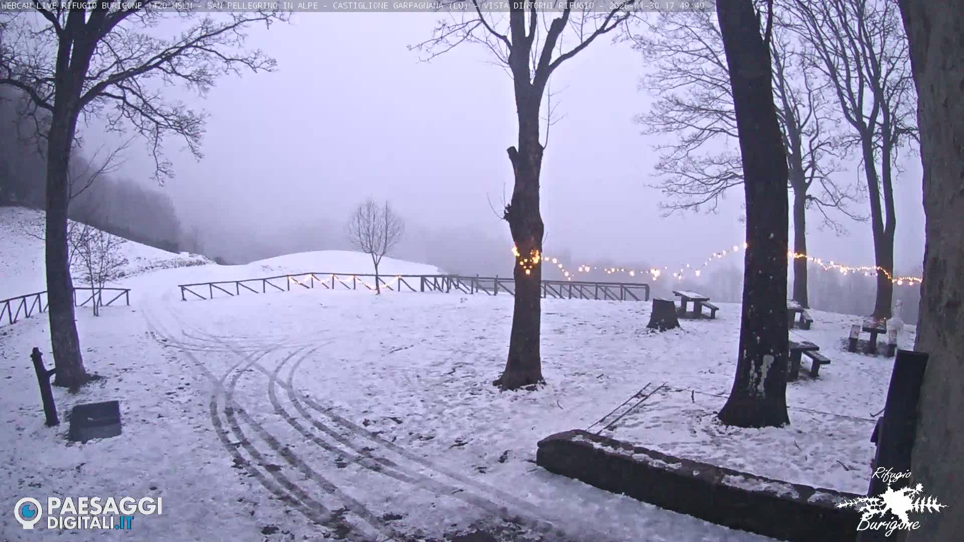 Garfagnana, Rifugio Burigone  Live Cam - Lucca, Tuscany, Italy