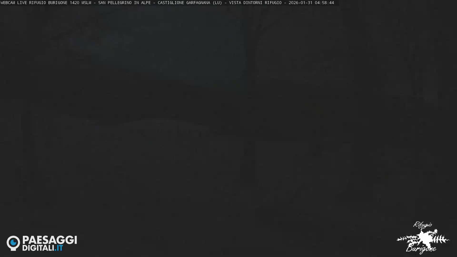 Garfagnana, Rifugio Burigone  Live Cam - Lucca, Tuscany, Italy