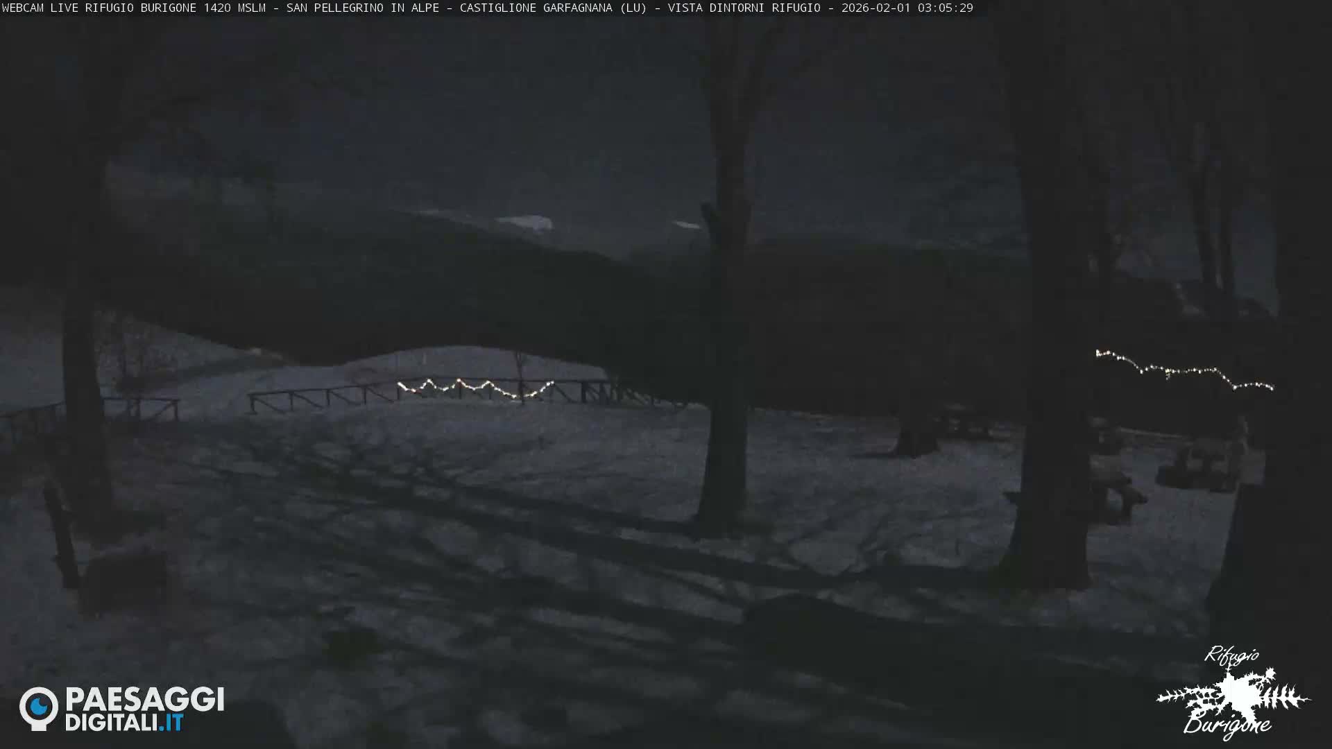 Garfagnana, Rifugio Burigone  Live Cam - Lucca, Tuscany, Italy