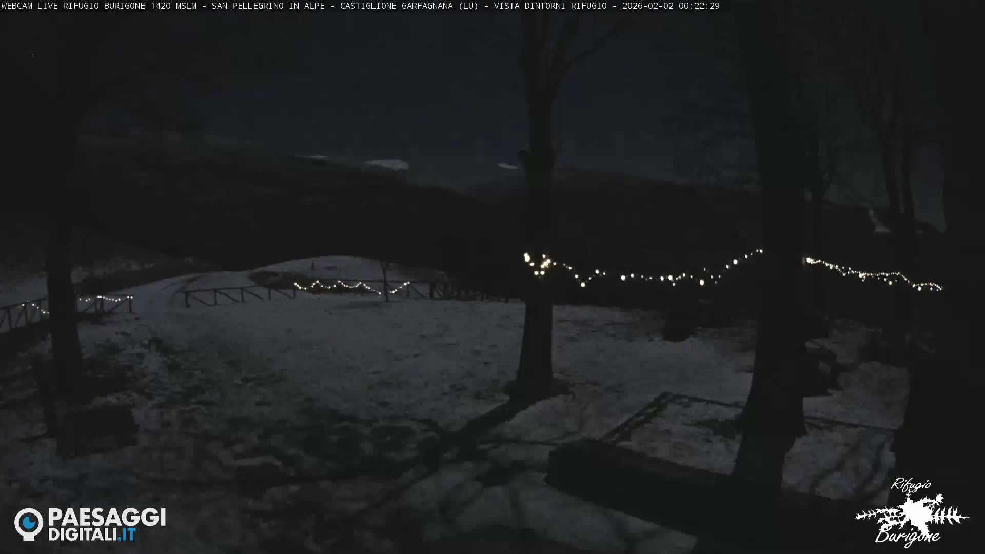 Garfagnana, Rifugio Burigone  Live Cam - Lucca, Tuscany, Italy