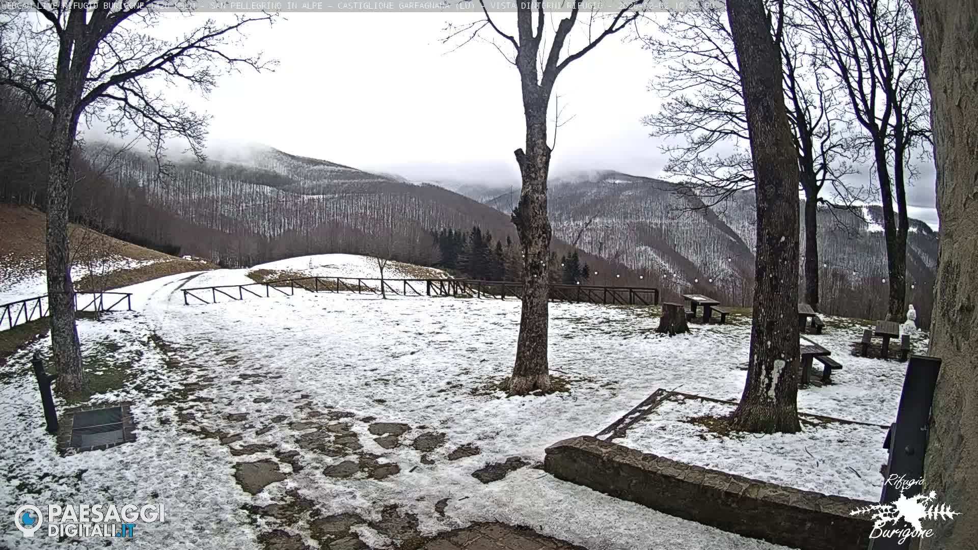 Garfagnana, Rifugio Burigone  Live Cam - Lucca, Tuscany, Italy