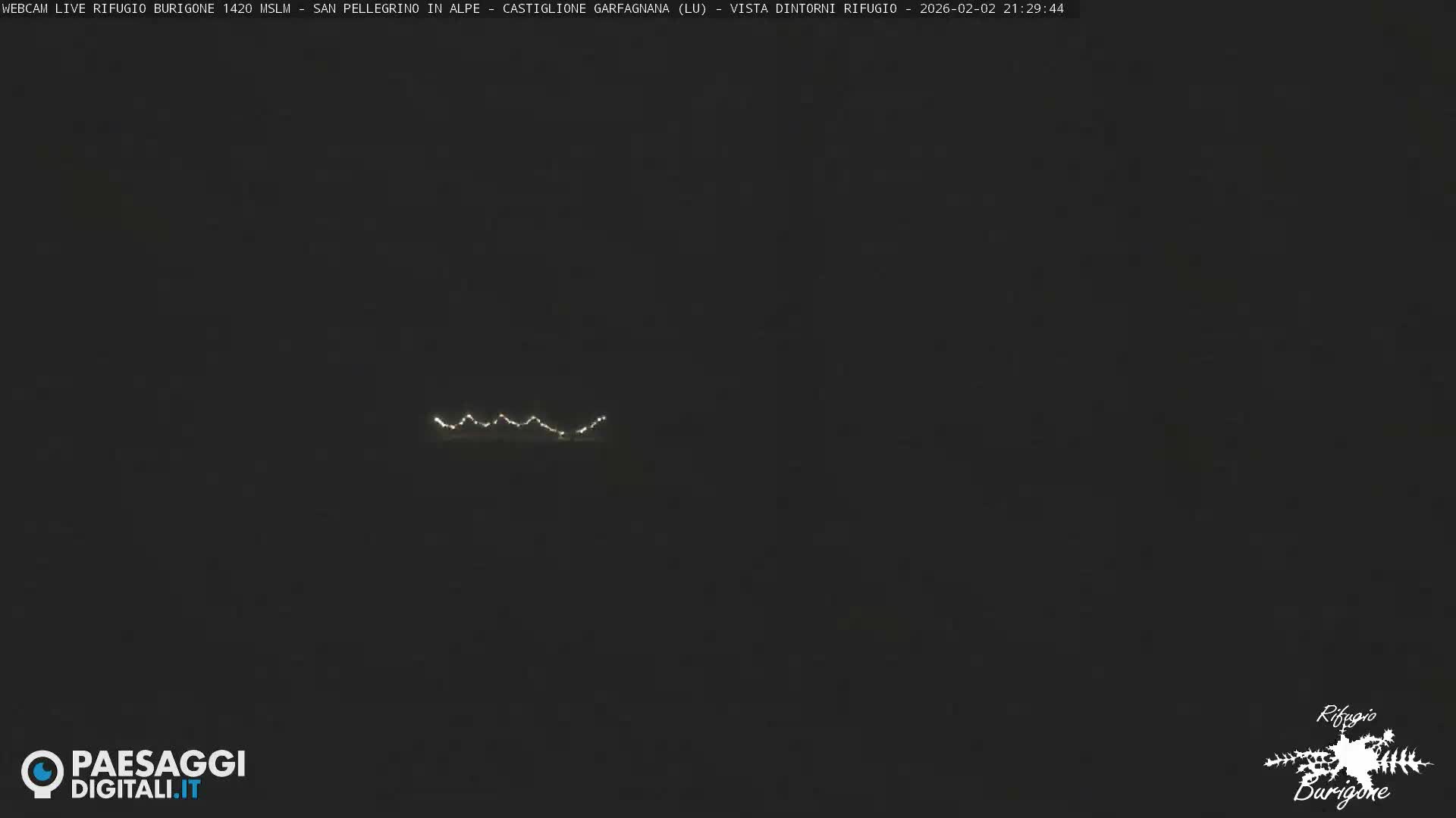 Garfagnana, Rifugio Burigone  Live Cam - Lucca, Tuscany, Italy