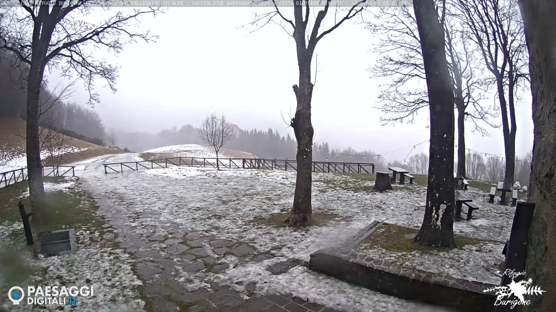 Garfagnana, Rifugio Burigone  Live Cam - Lucca, Tuscany, Italy
