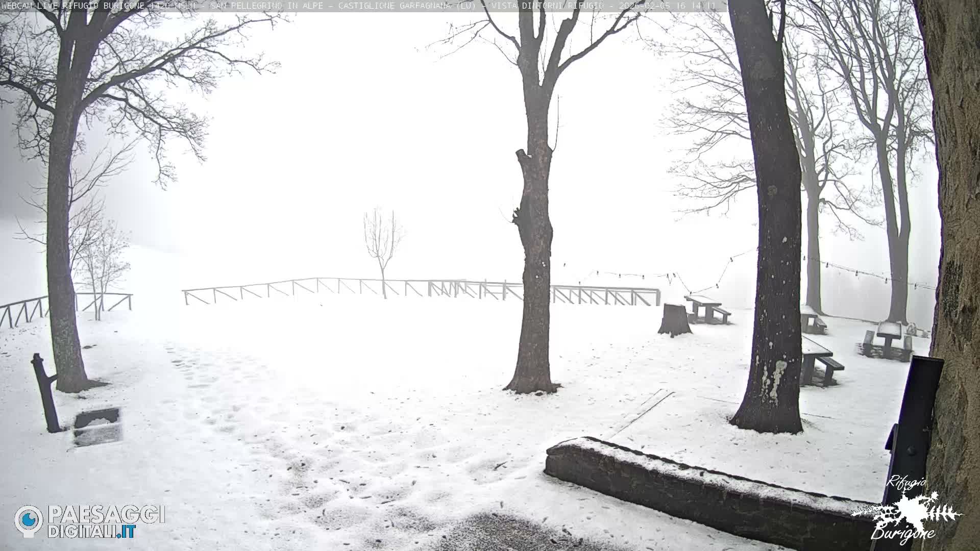 Garfagnana, Rifugio Burigone  Live Cam - Lucca, Tuscany, Italy