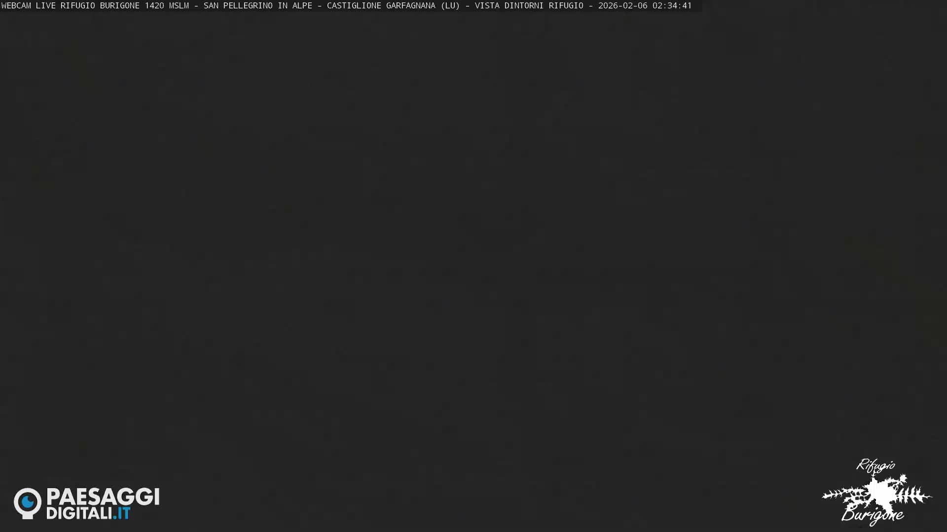 Garfagnana, Rifugio Burigone  Live Cam - Lucca, Tuscany, Italy