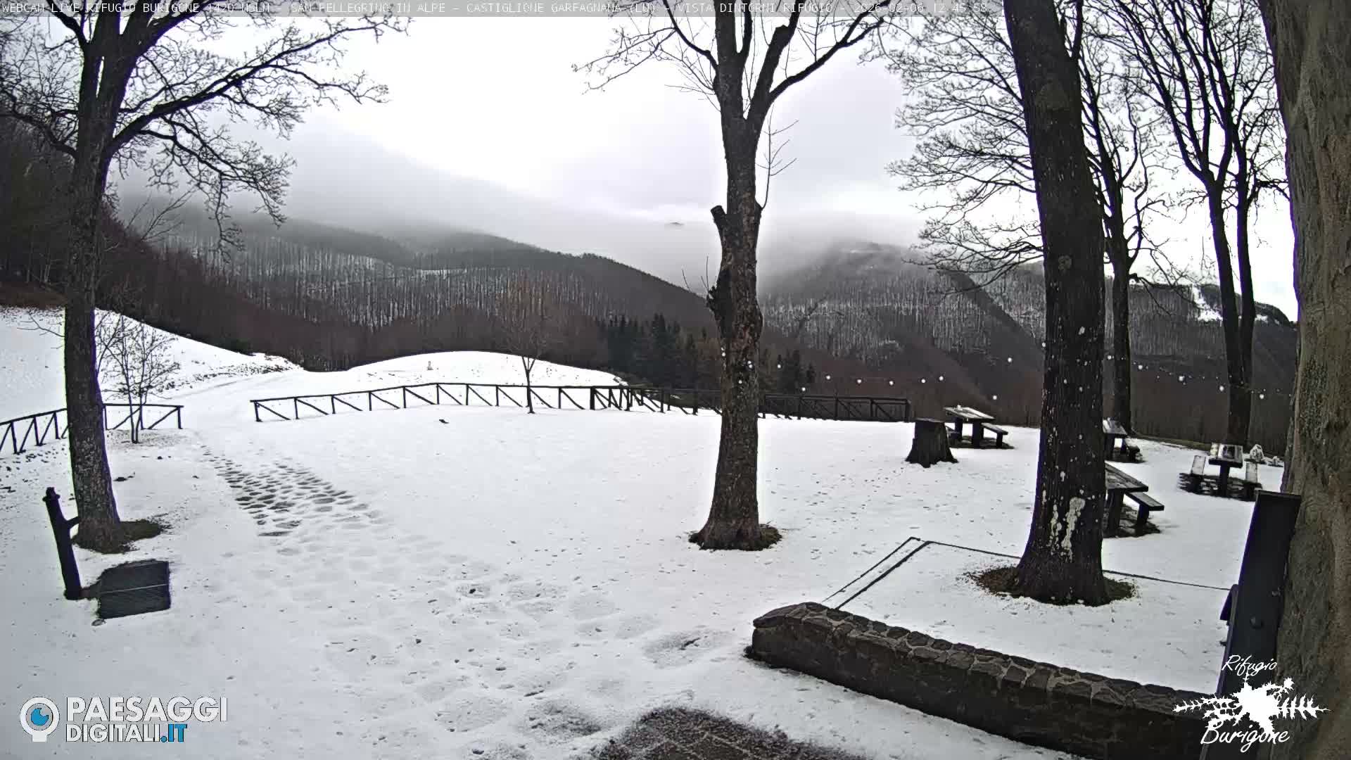 Garfagnana, Rifugio Burigone  Live Cam - Lucca, Tuscany, Italy