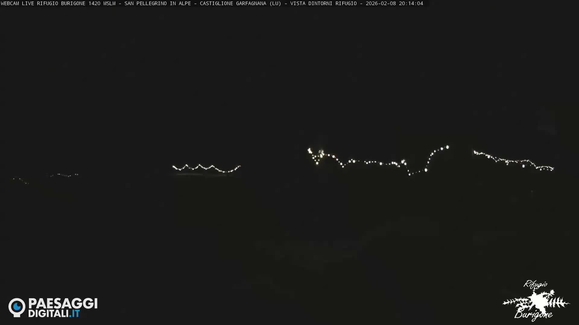 Garfagnana, Rifugio Burigone  Live Cam - Lucca, Tuscany, Italy