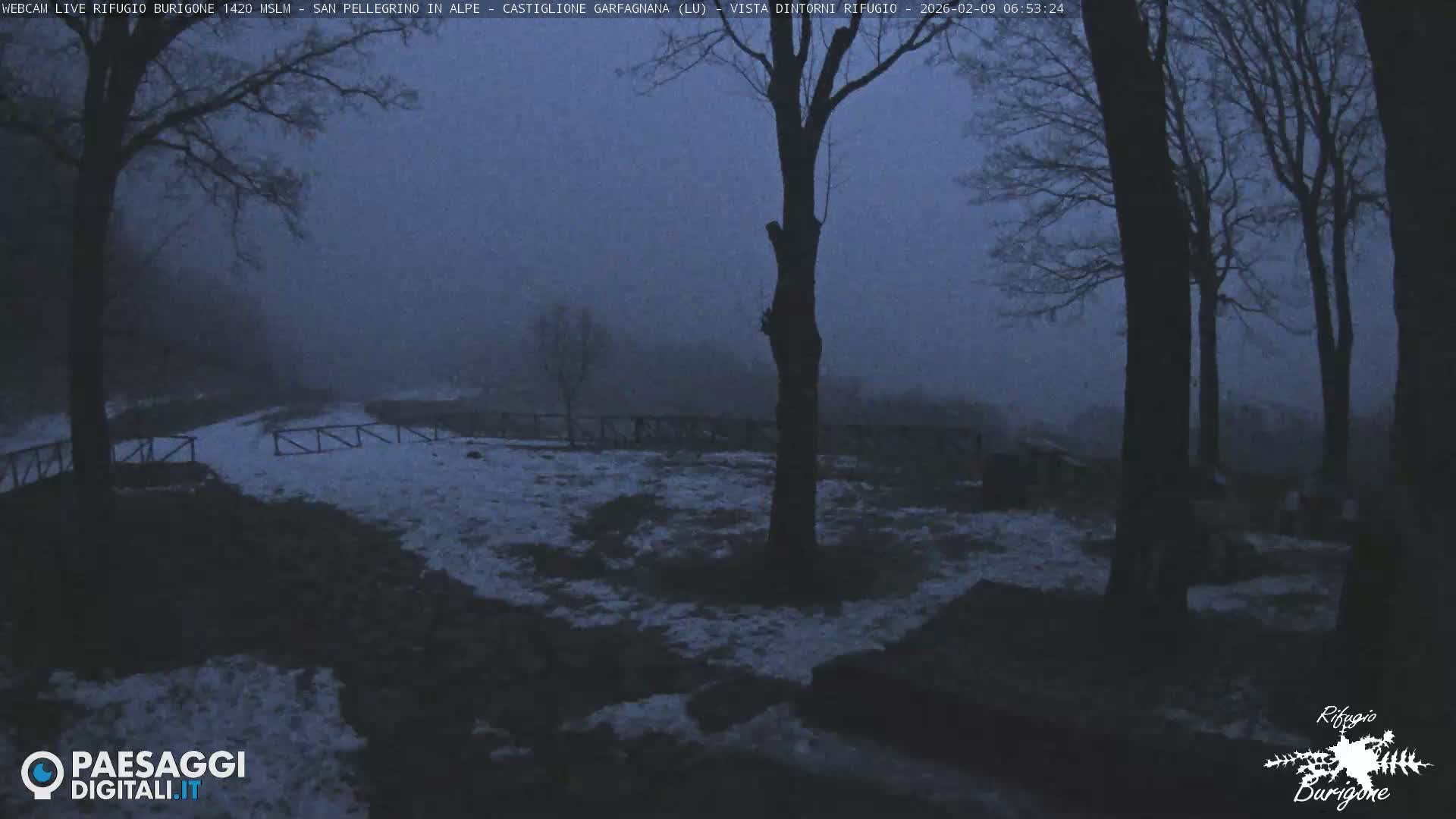 Garfagnana, Rifugio Burigone  Live Cam - Lucca, Tuscany, Italy