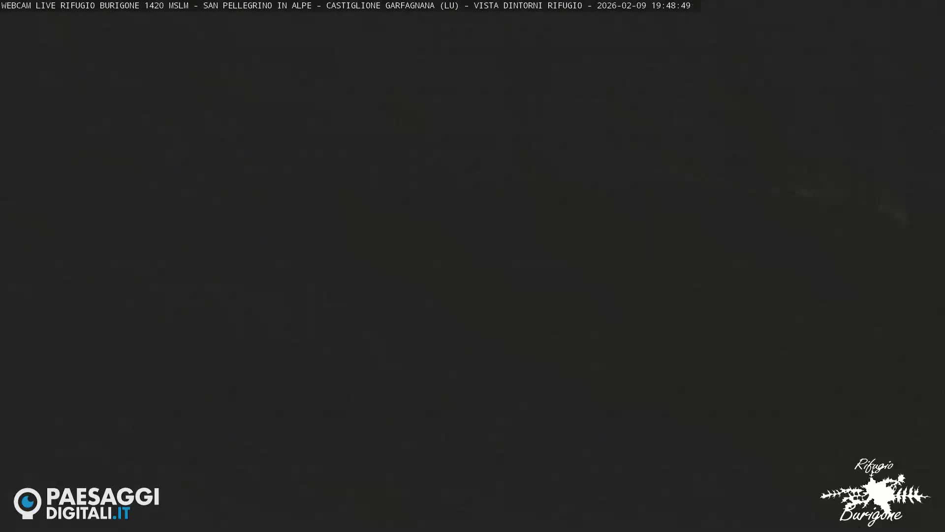 Garfagnana, Rifugio Burigone  Live Cam - Lucca, Tuscany, Italy