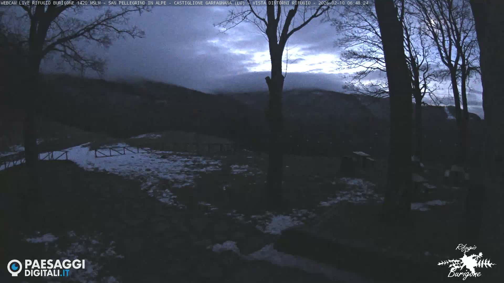 Garfagnana, Rifugio Burigone  Live Cam - Lucca, Tuscany, Italy