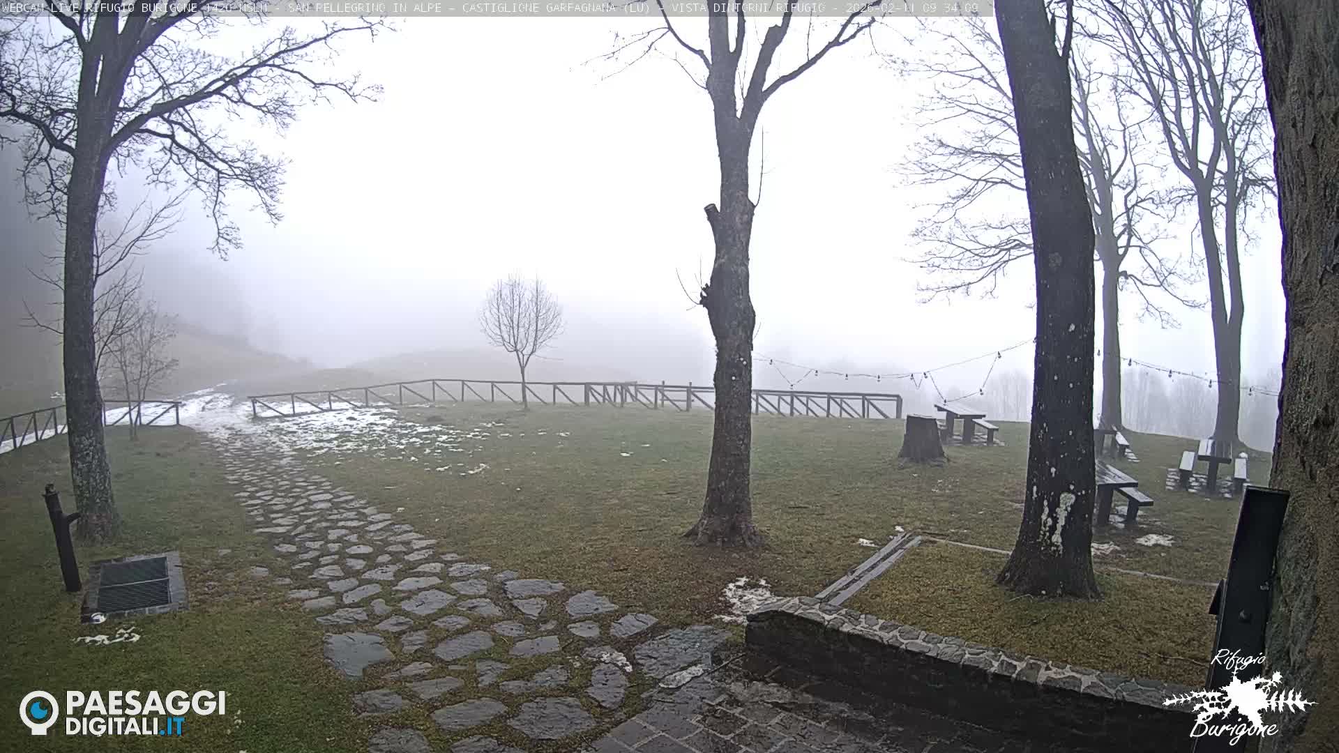 Garfagnana, Rifugio Burigone  Live Cam - Lucca, Tuscany, Italy